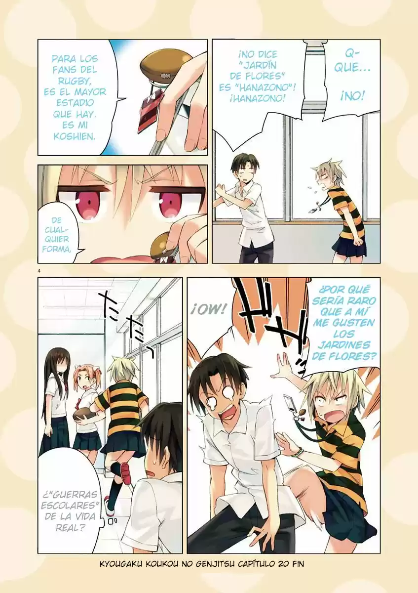 Kyougaku Koukou No Genjitsu - Capítulo 20 - Página 4 - LectorTMOo