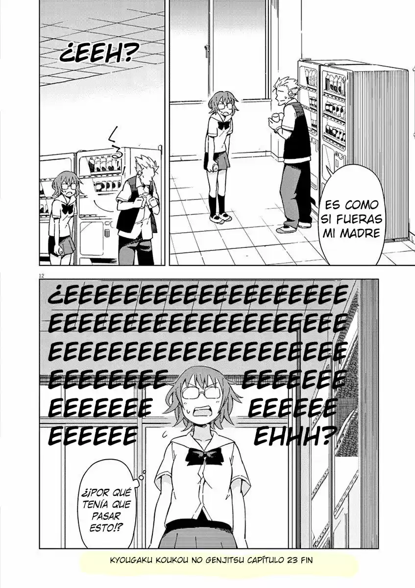 Kyougaku Koukou No Genjitsu - Capítulo 23 - Página 12 - LectorTMOo