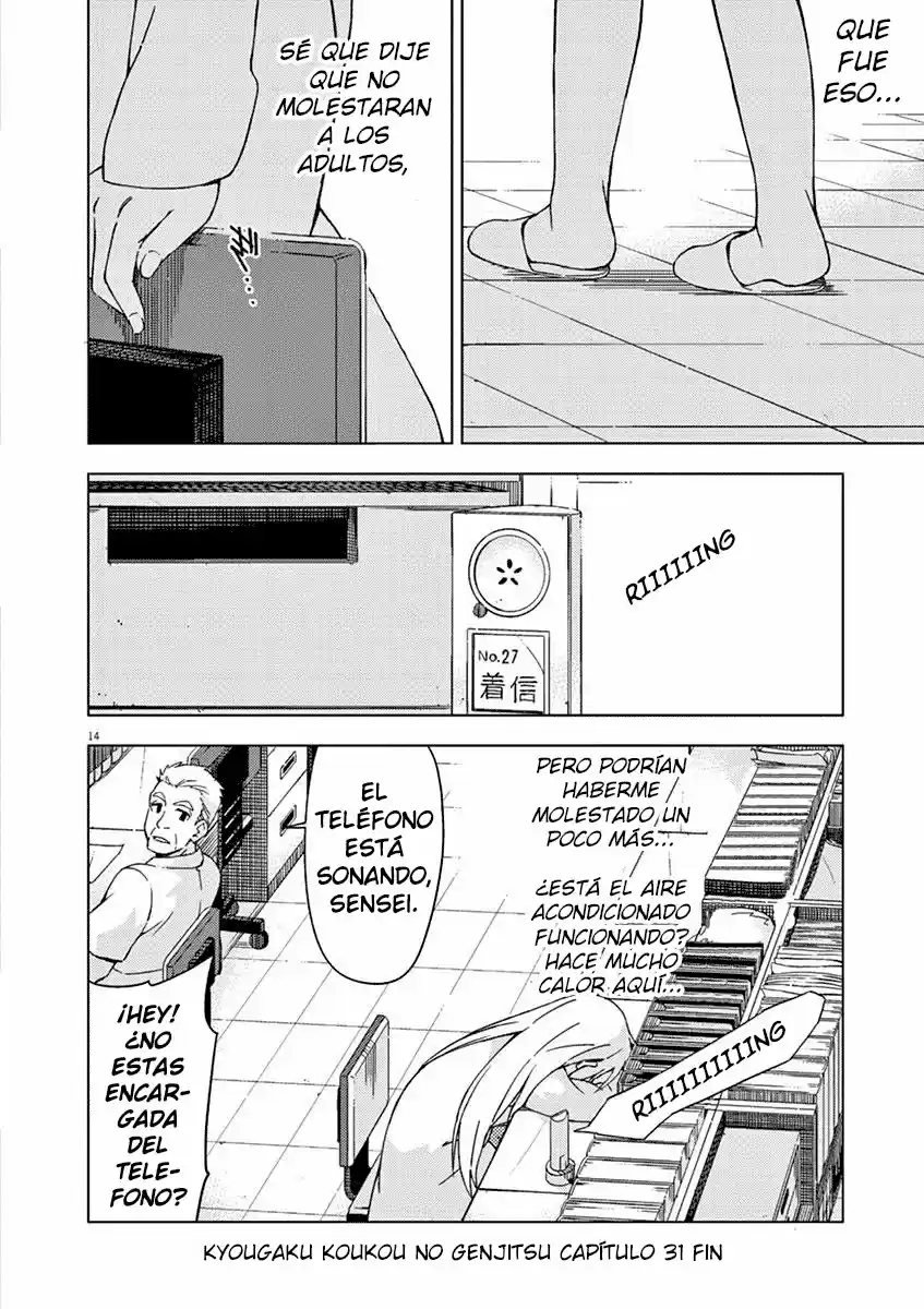 Kyougaku Koukou No Genjitsu - Capítulo 31 - Página 14 - LectorTMOo