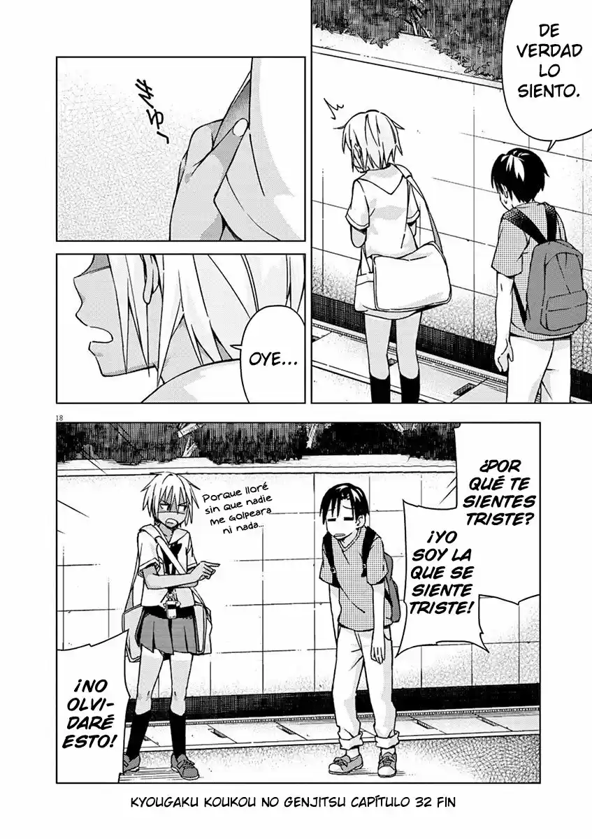 Kyougaku Koukou No Genjitsu - Capítulo 32 - Página 18 - LectorTMOo