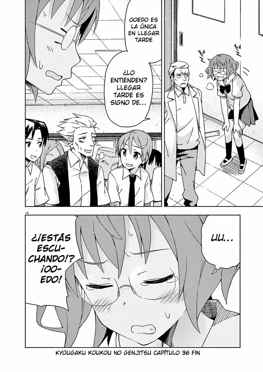 Kyougaku Koukou No Genjitsu - Capítulo 36 - Página 17 - LectorTMOo