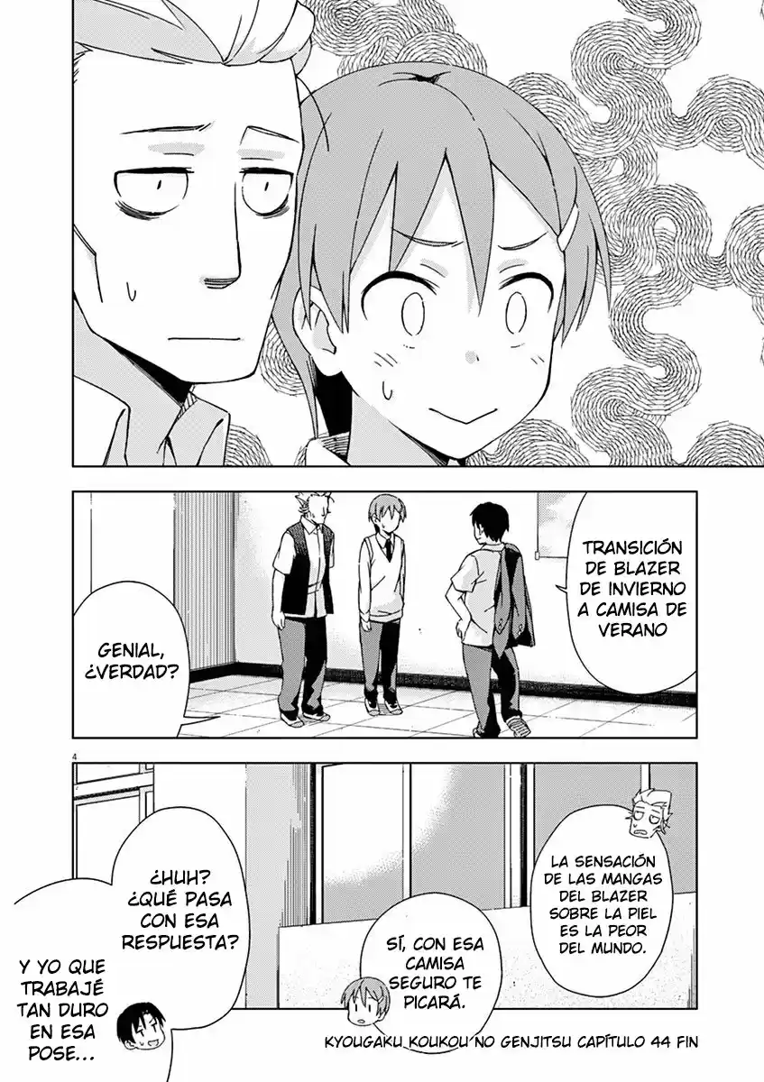 Kyougaku Koukou No Genjitsu - Capítulo 44 - Página 4 - LectorTMOo