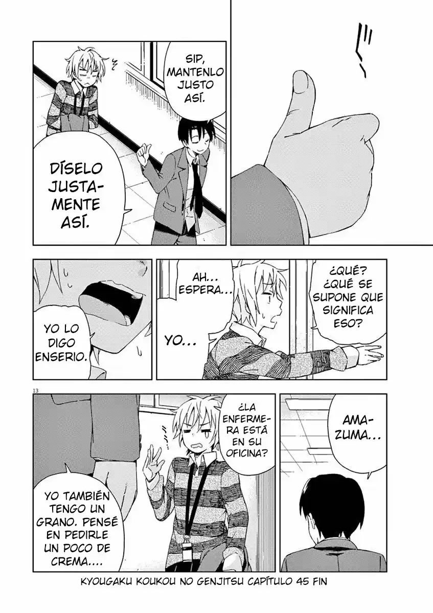 Kyougaku Koukou No Genjitsu - Capítulo 45 - Página 19 - LectorTMOo