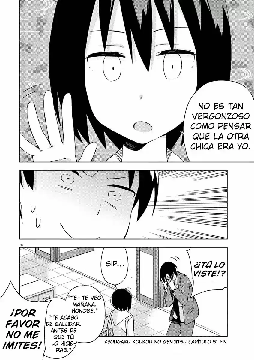Kyougaku Koukou No Genjitsu - Capítulo 51 - Página 18 - LectorTMOo