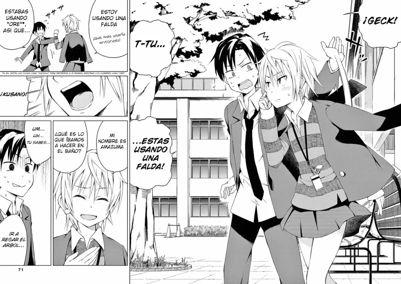 Kyougaku Koukou No Genjitsu - Capítulo 7 - Página 8 - LectorTMOo