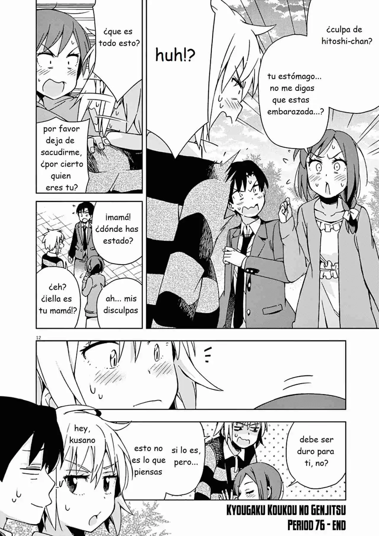 Kyougaku Koukou No Genjitsu - Capítulo 76 - Página 14 - LectorTMOo