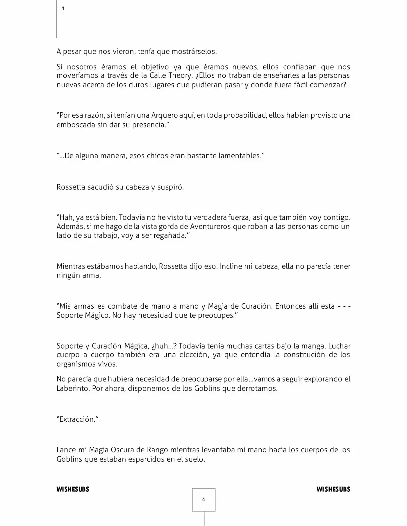 Kyoukai Meikyuu To Ikai No Majutsushi (Novela) - Capítulo 14 - Página 4 - LectorTMOo