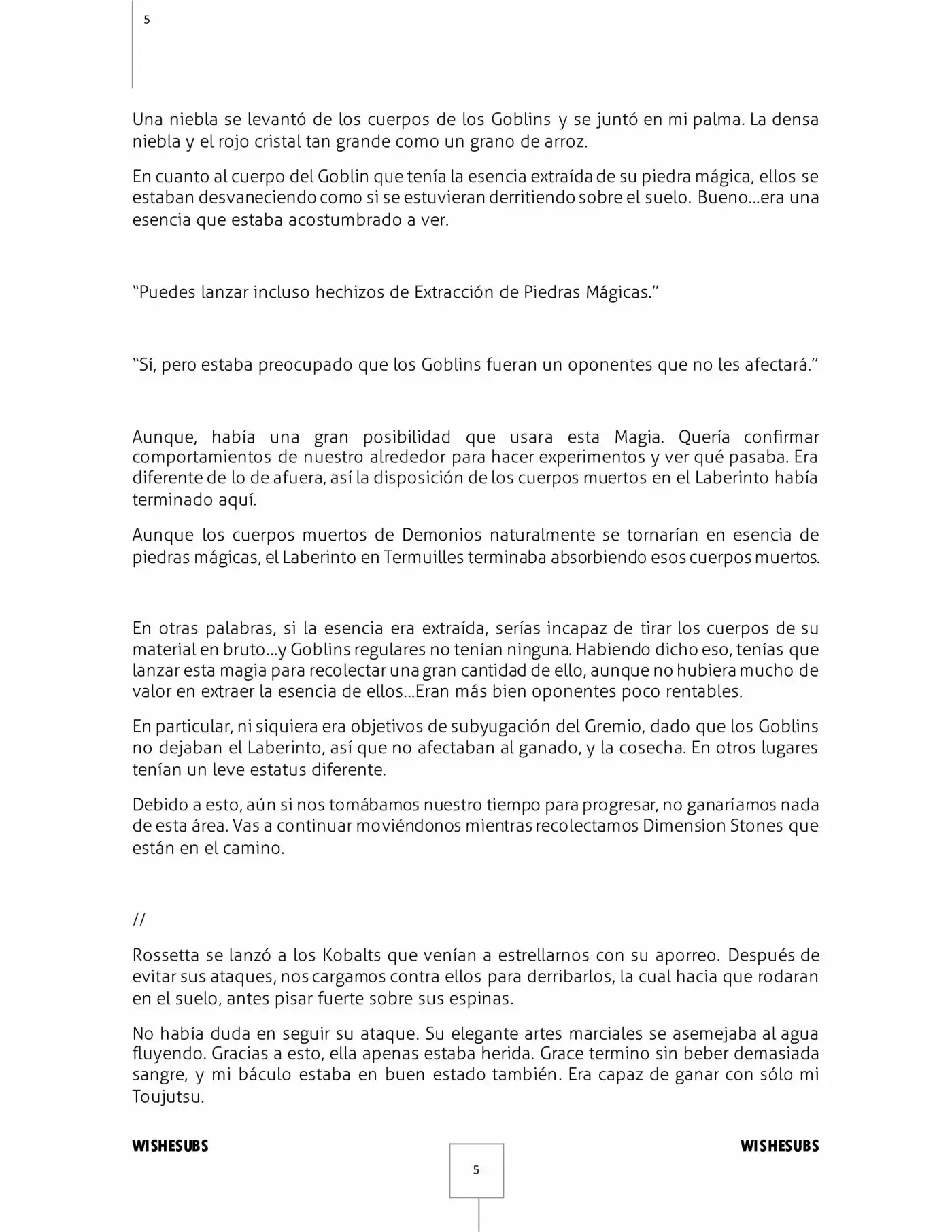 Kyoukai Meikyuu To Ikai No Majutsushi (Novela) - Capítulo 14 - Página 5 - LectorTMOo