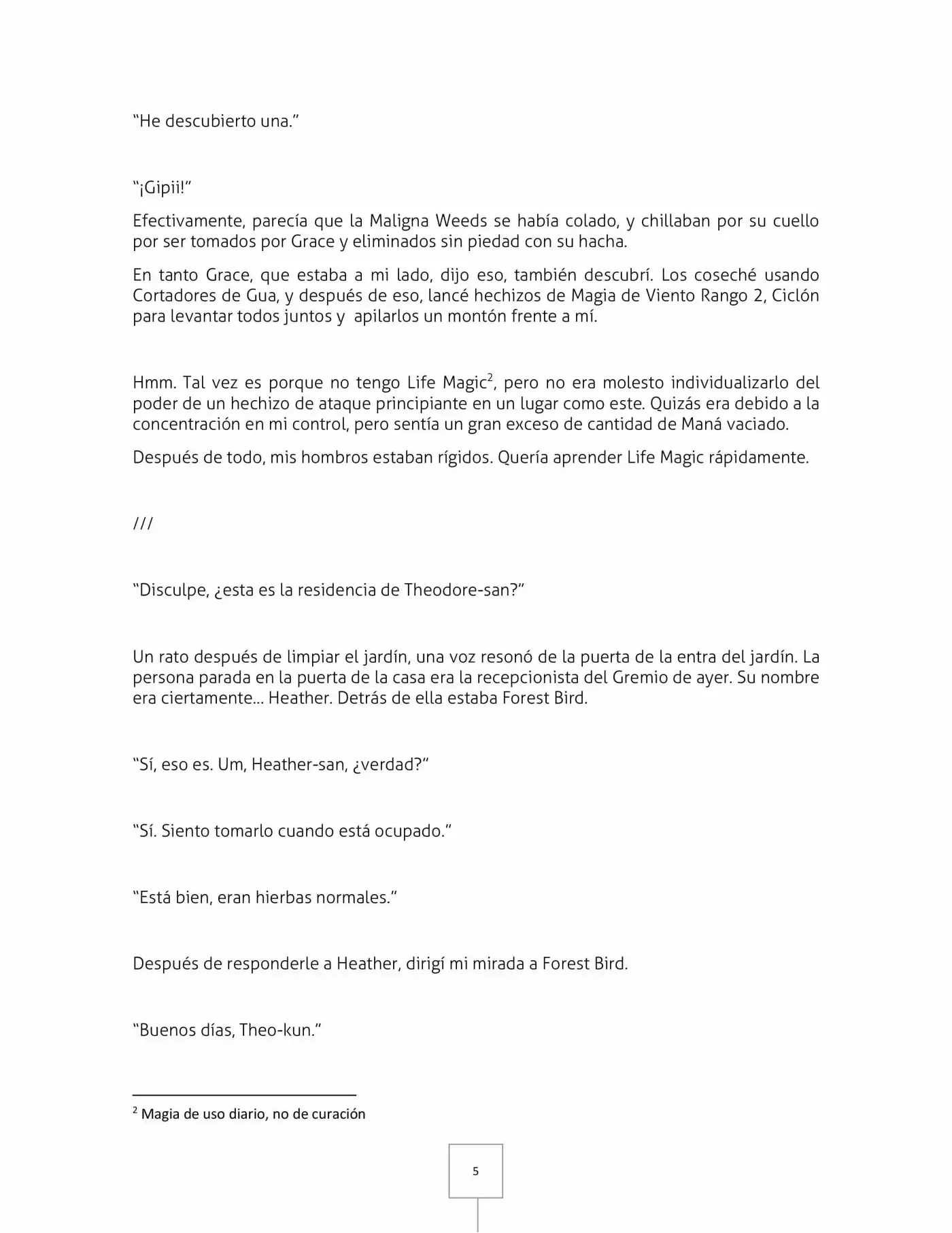 Kyoukai Meikyuu To Ikai No Majutsushi (Novela) - Capítulo 17 - Página 5 - LectorTMOo