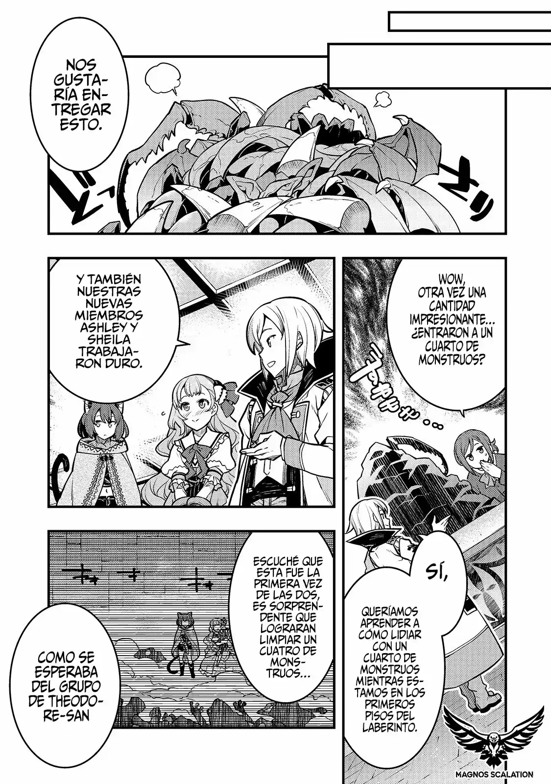 Kyoukai Meikyuu To Ikai No Majutsushi - Capítulo 14 - Página 6 - LectorTMOo
