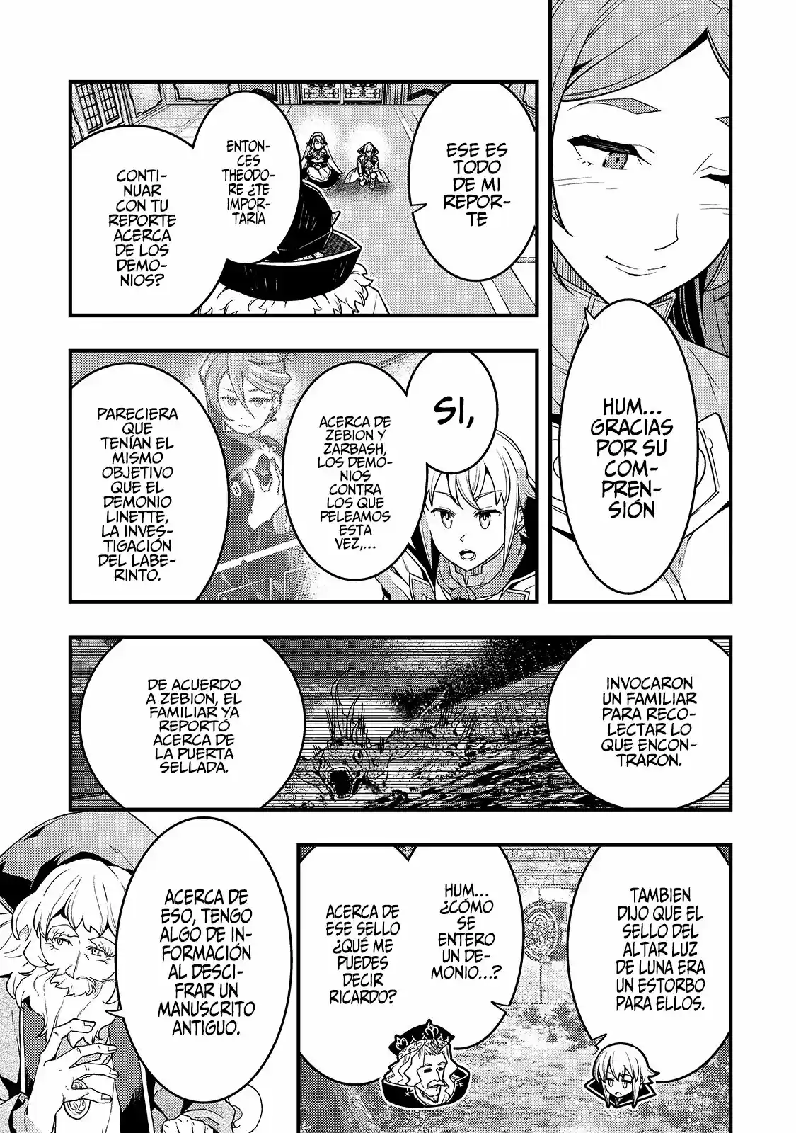 Kyoukai Meikyuu To Ikai No Majutsushi - Capítulo 22 - Página 14 - LectorTMOo