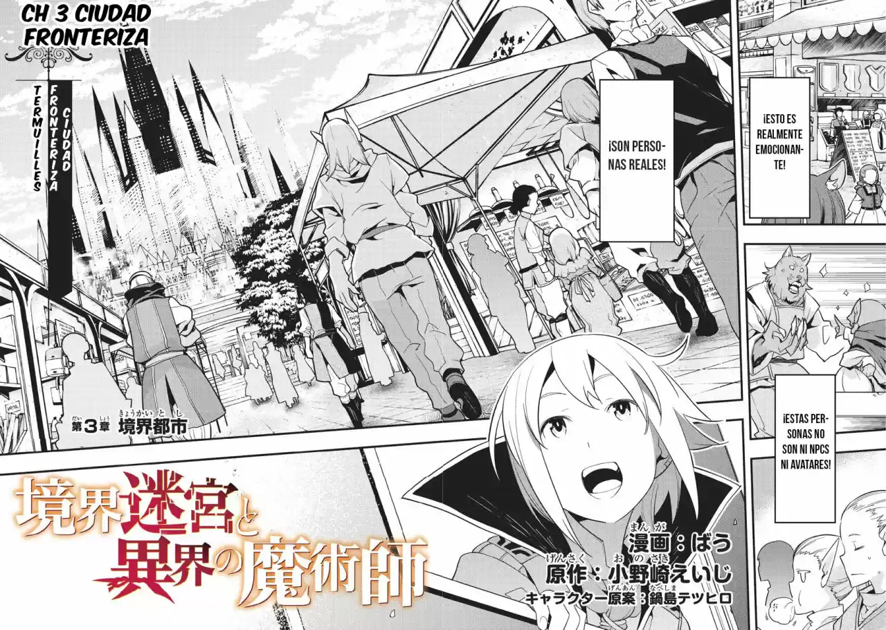 Kyoukai Meikyuu To Ikai No Majutsushi - Capítulo 3 - Página 4 - LectorTMOo