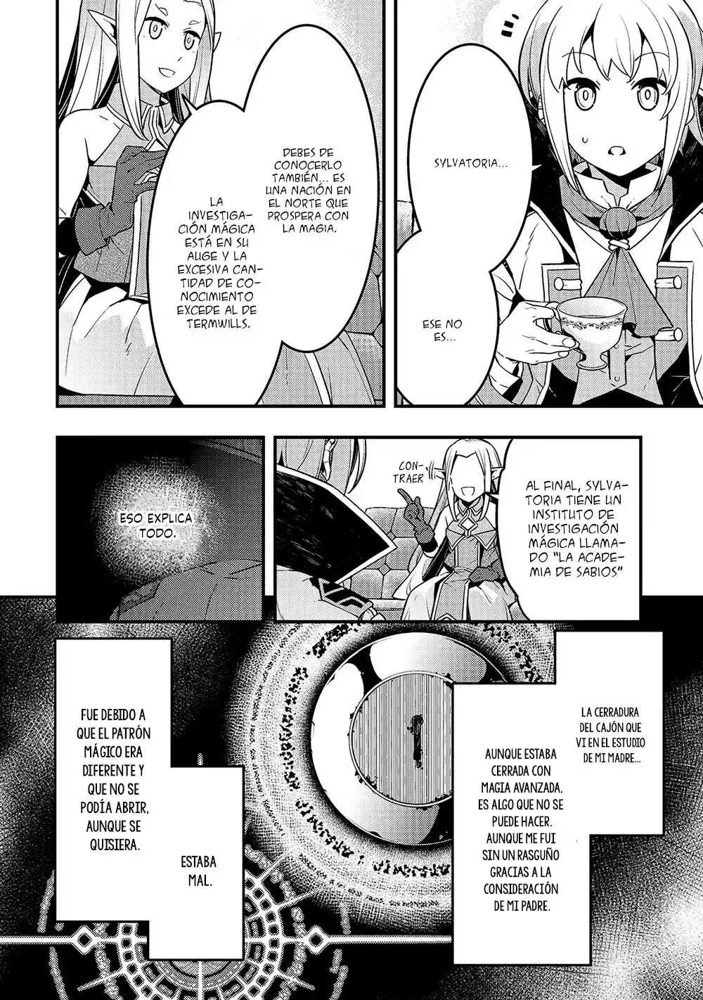 Kyoukai Meikyuu To Ikai No Majutsushi - Capítulo 37 - Página 7 - LectorTMOo