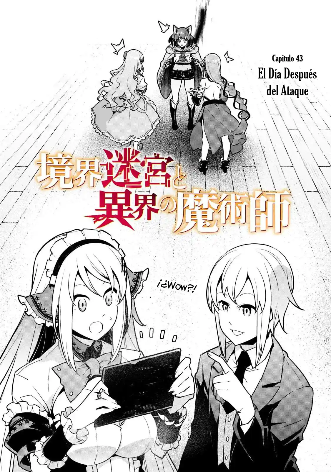Kyoukai Meikyuu To Ikai No Majutsushi - Capítulo 43 - Página 4 - LectorTMOo