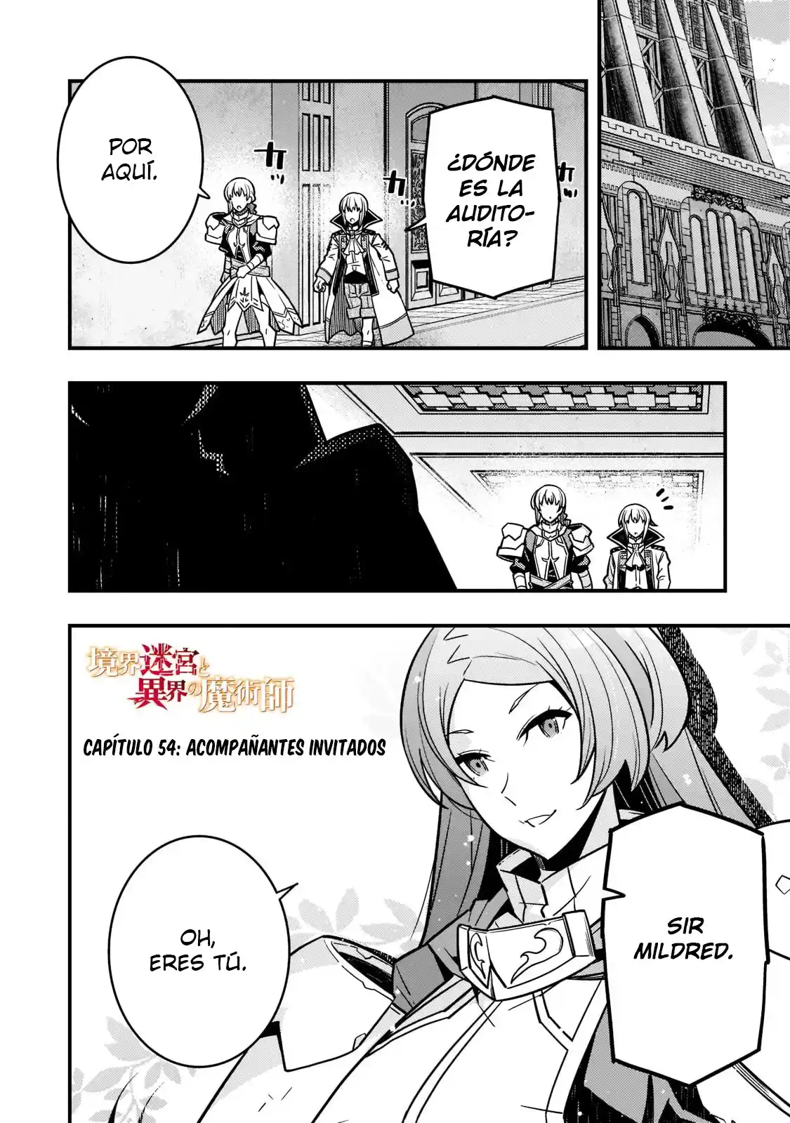 Kyoukai Meikyuu To Ikai No Majutsushi - Capítulo 54 - Página 3 - LectorTMOo
