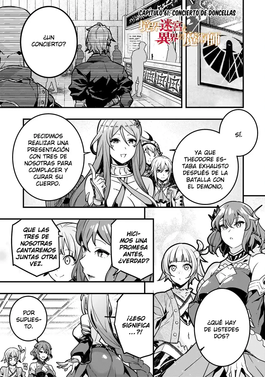 Kyoukai Meikyuu To Ikai No Majutsushi - Capítulo 61 - Página 3 - LectorTMOo