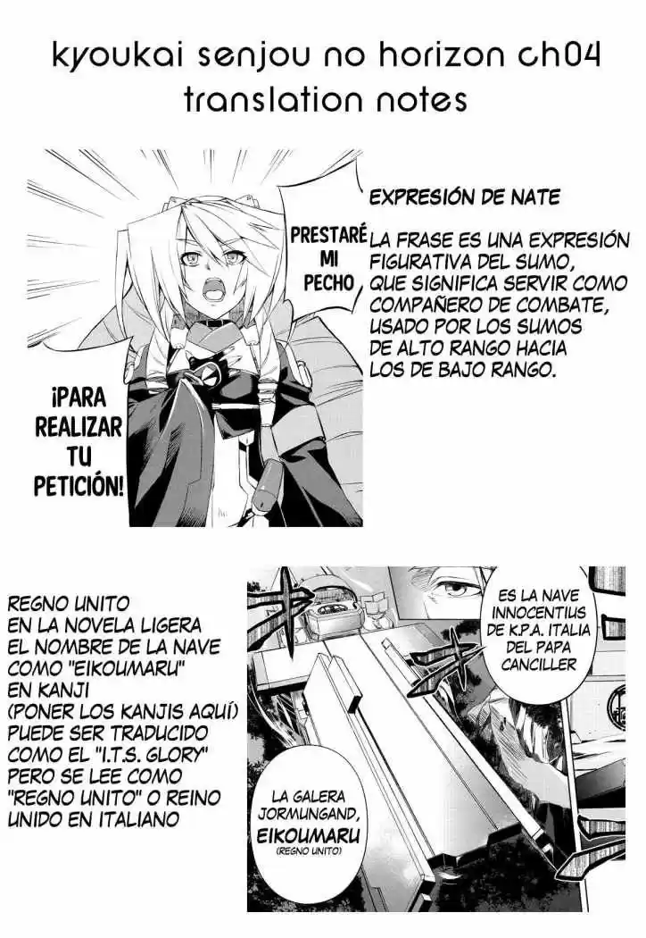 Kyoukai Senjou No Horizon - Capítulo 4 - Página 32 - LectorTMOo
