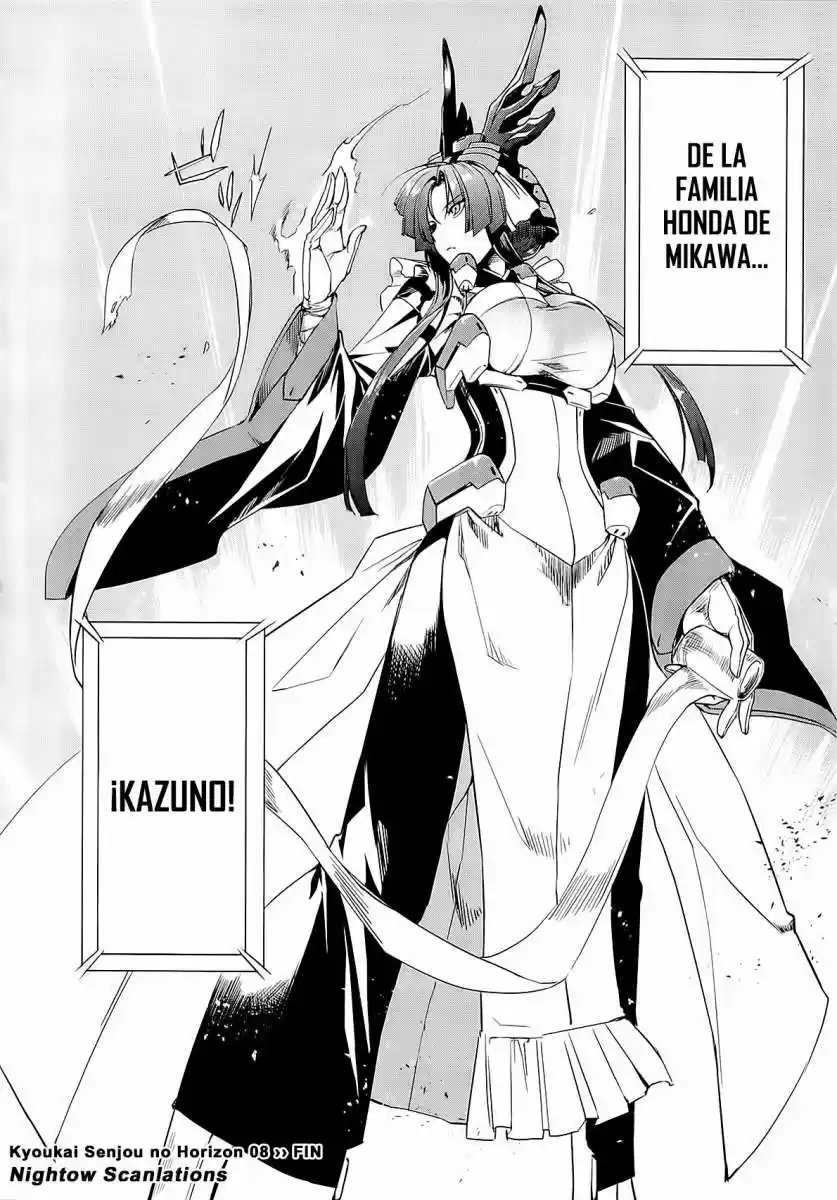 Kyoukai Senjou No Horizon - Capítulo 8 - Página 29 - LectorTMOo