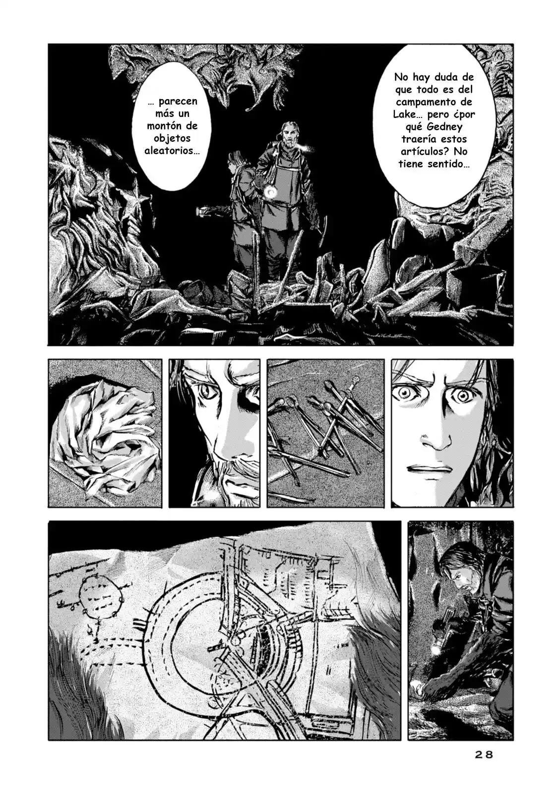 Kyouki No Sanmyaku Nite - Capítulo 19 - Página 28 - LectorTMOo