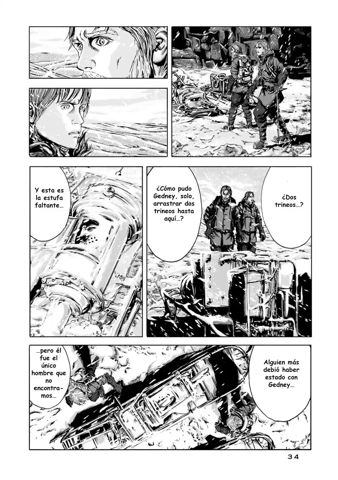 Kyouki No Sanmyaku Nite - Capítulo 19 - Página 34 - LectorTMOo