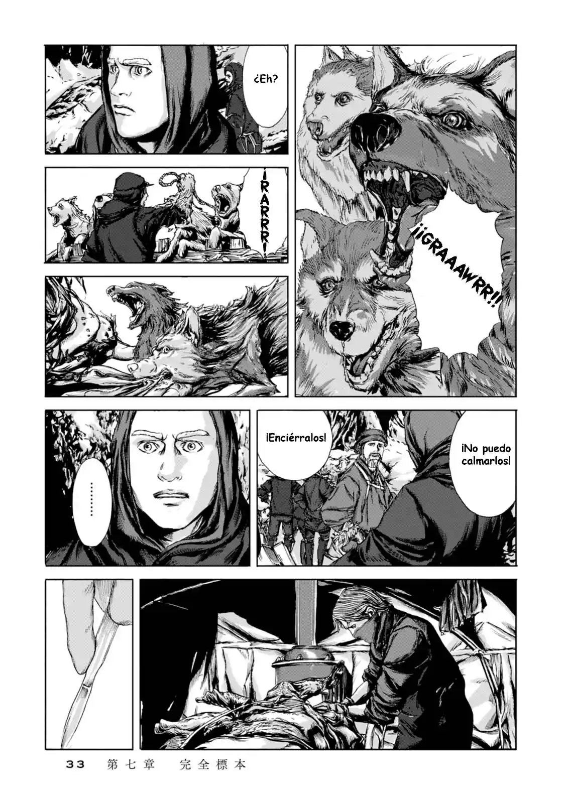 Kyouki No Sanmyaku Nite - Capítulo 7 - Página 34 - LectorTMOo