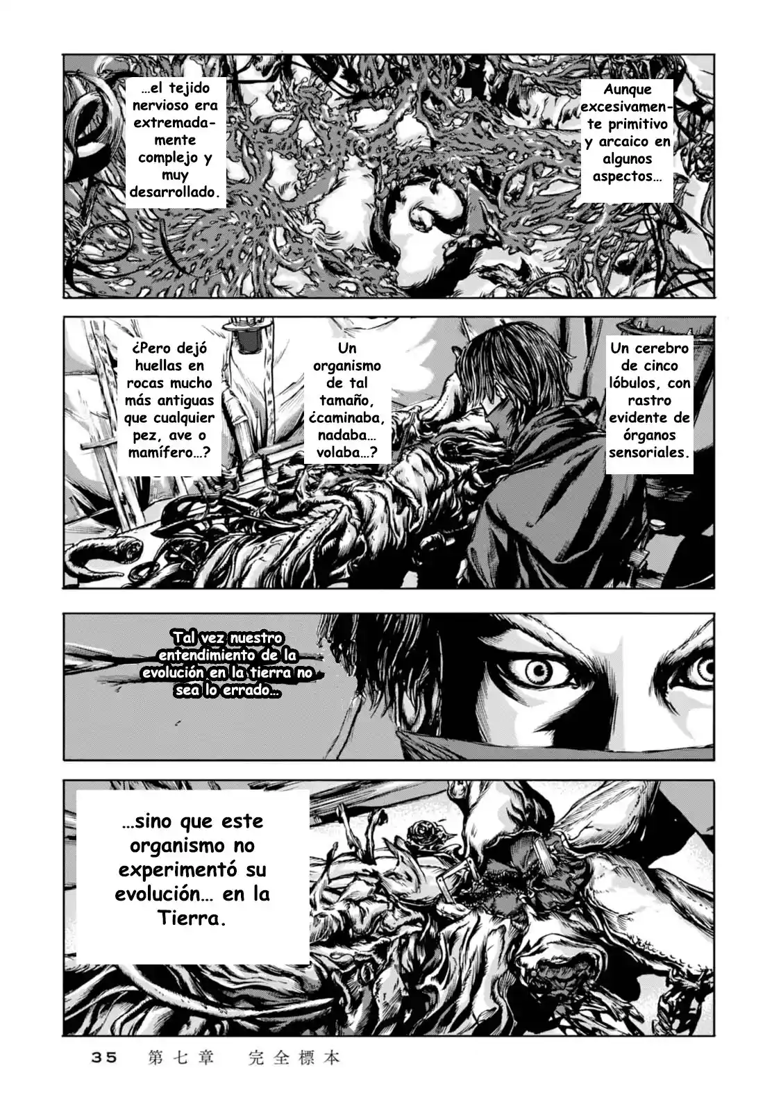 Kyouki No Sanmyaku Nite - Capítulo 7 - Página 36 - LectorTMOo