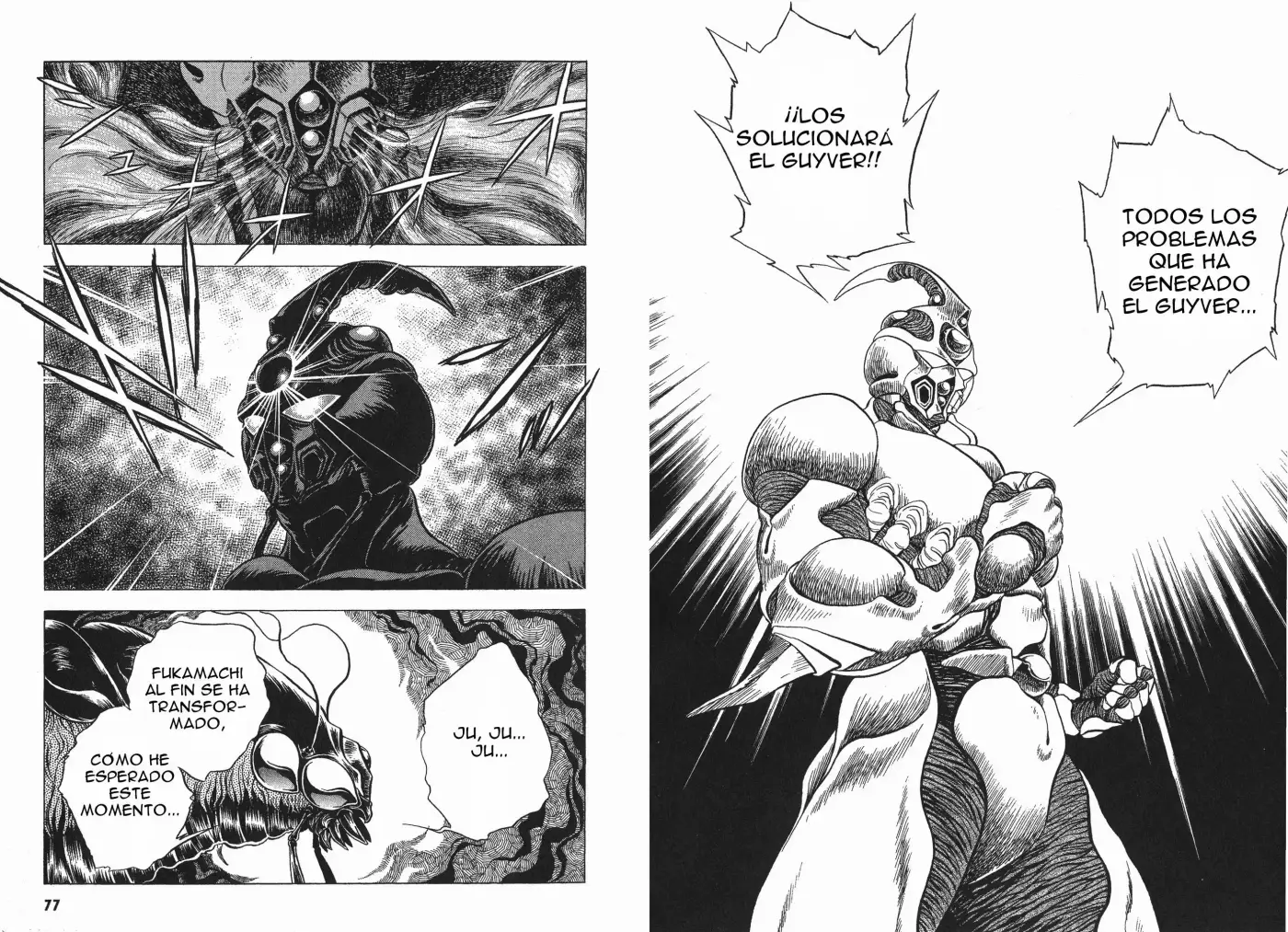 Kyoushoku Soukou Guyver - Capítulo 31 - Página 13 - LectorTMOo