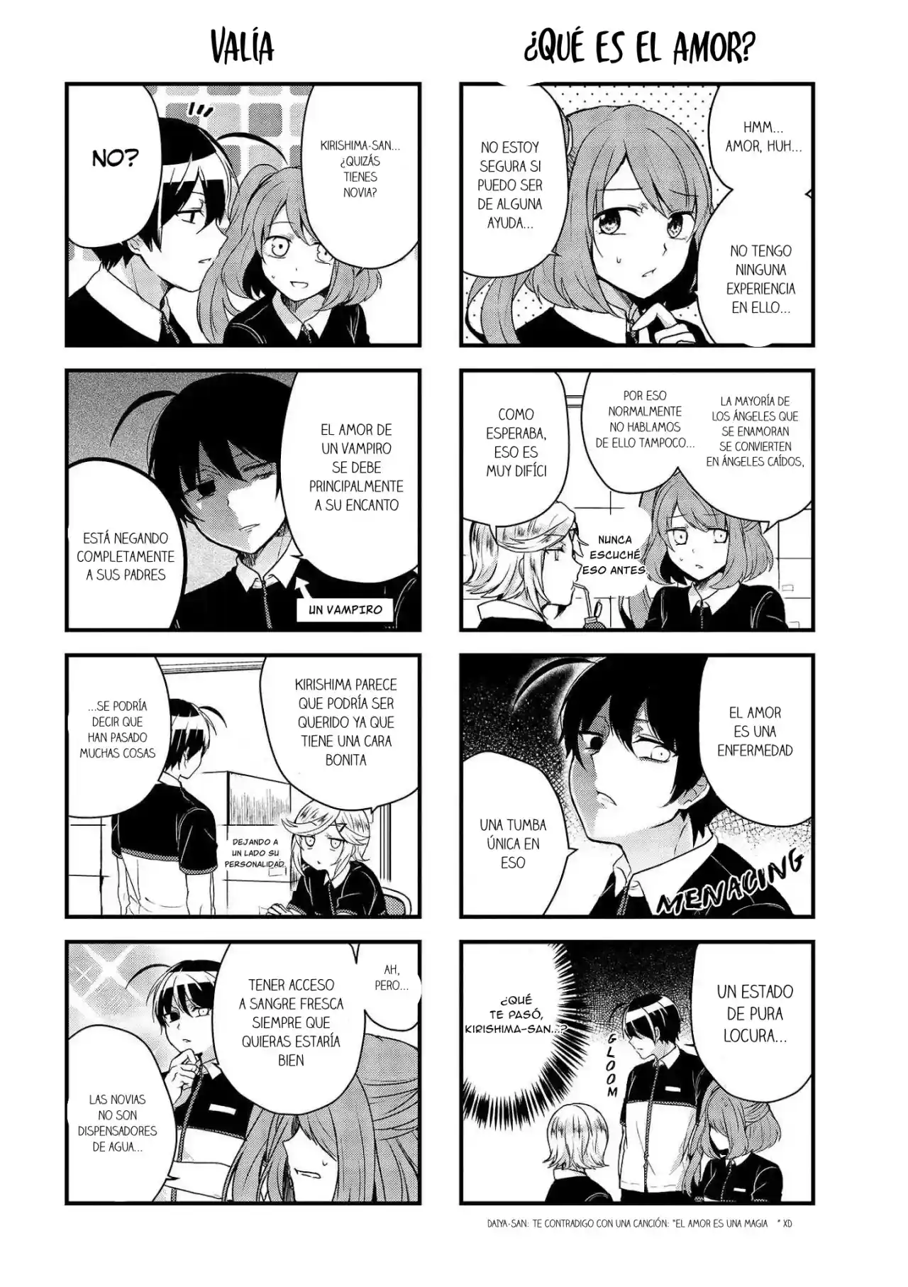 Kyuuketsu Baito Kirishima-kun - Capítulo 12.1 - Página 4 - LectorTMOo