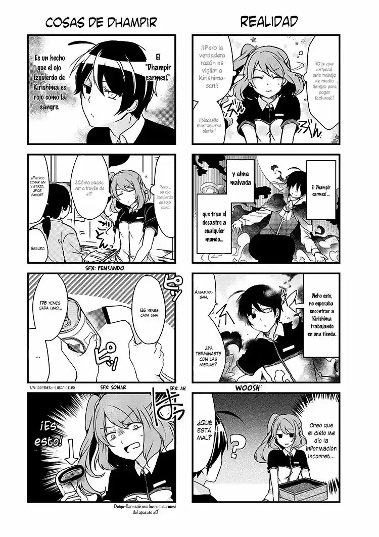Kyuuketsu Baito Kirishima-kun - Capítulo 3.1 - Página 6 - LectorTMOo