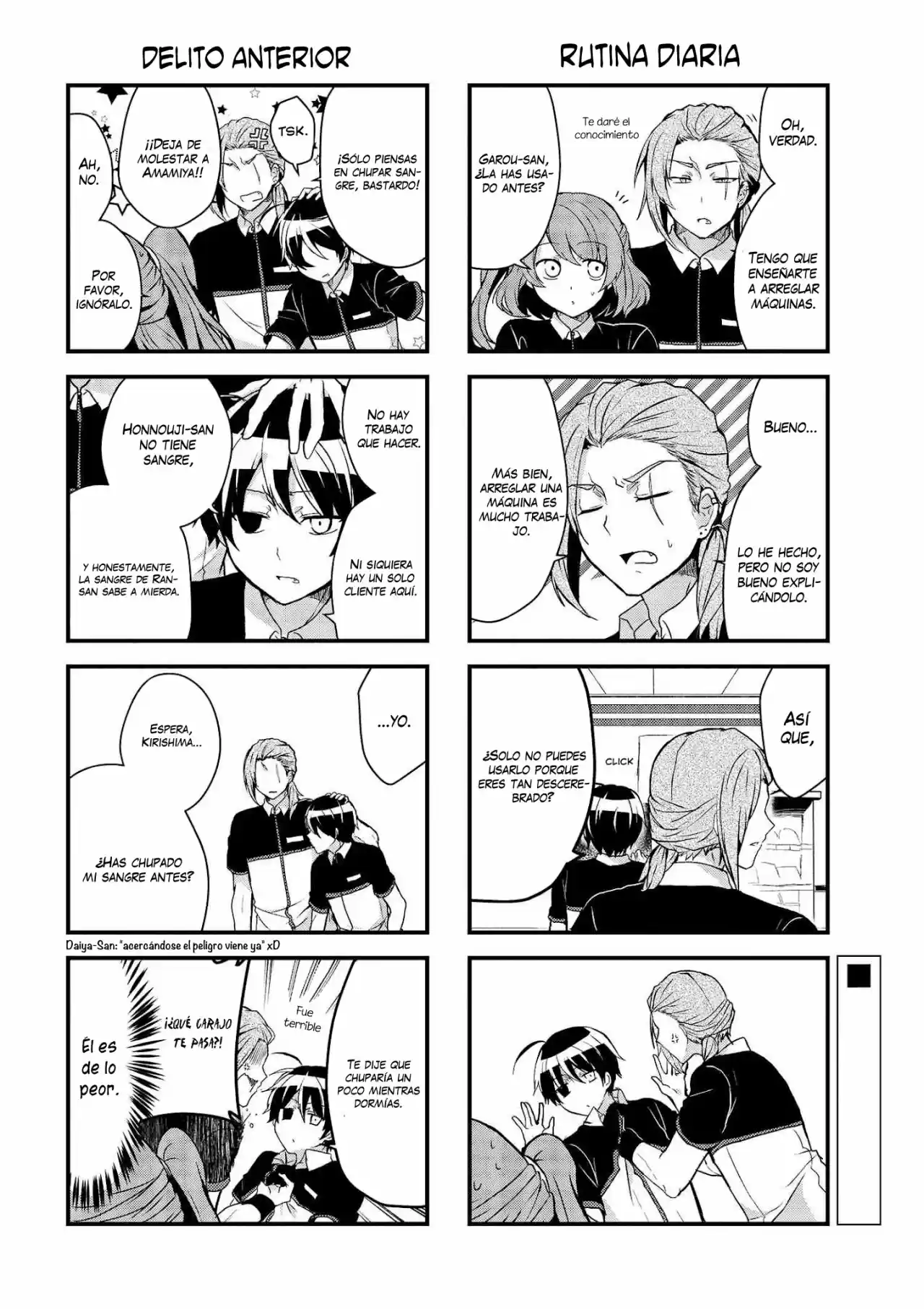 Kyuuketsu Baito Kirishima-kun - Capítulo 5.1 - Página 8 - LectorTMOo