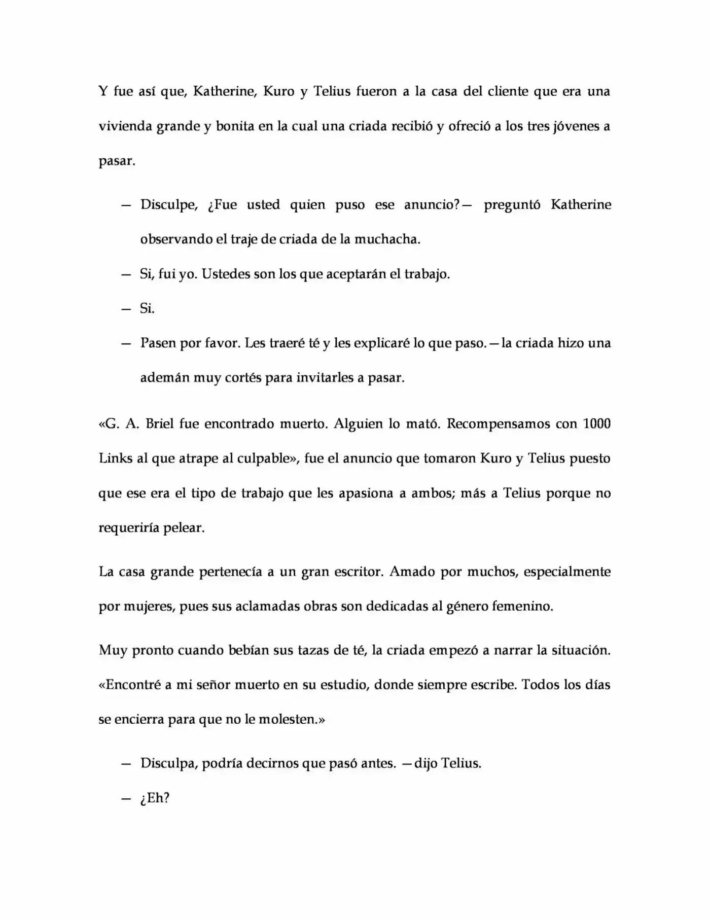 Lágrimas De La Segunda Generación (Novela) - Capítulo 1 - Página 27 - LectorTMOo