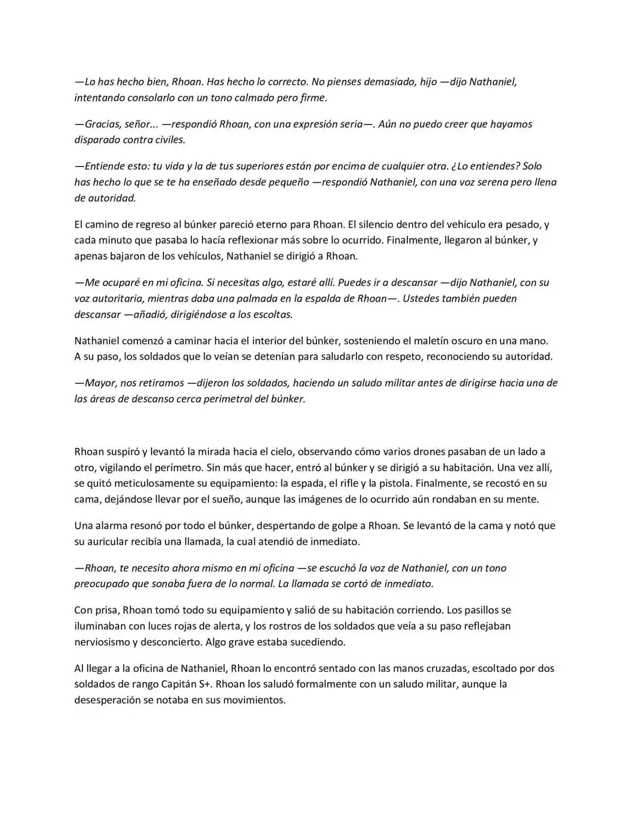 Líneas Rojas (Novela) - Capítulo 1 - Página 7 - LectorTMOo