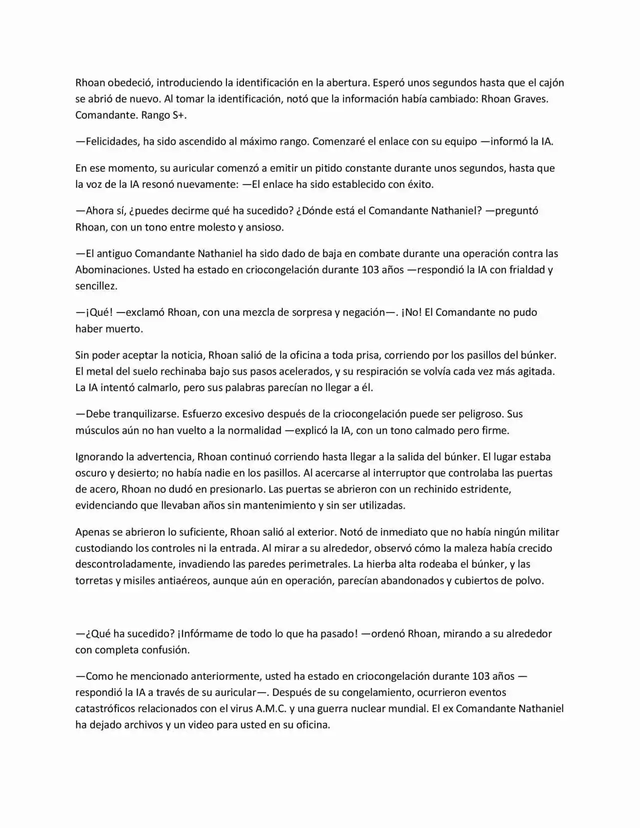 Líneas Rojas (Novela) - Capítulo 2 - Página 2 - LectorTMOo