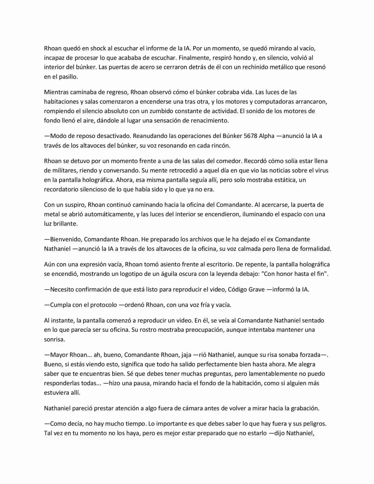 Líneas Rojas (Novela) - Capítulo 2 - Página 3 - LectorTMOo