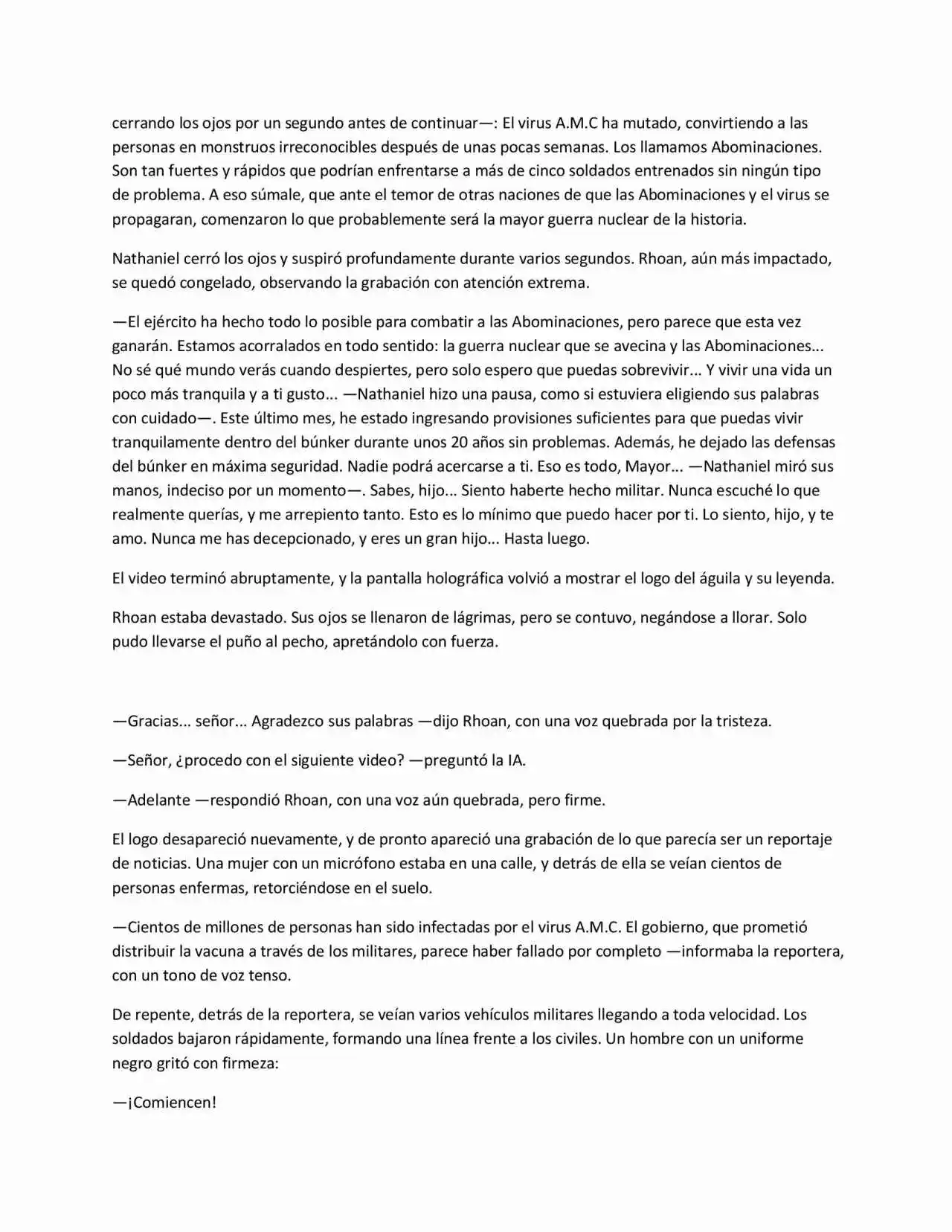 Líneas Rojas (Novela) - Capítulo 2 - Página 4 - LectorTMOo