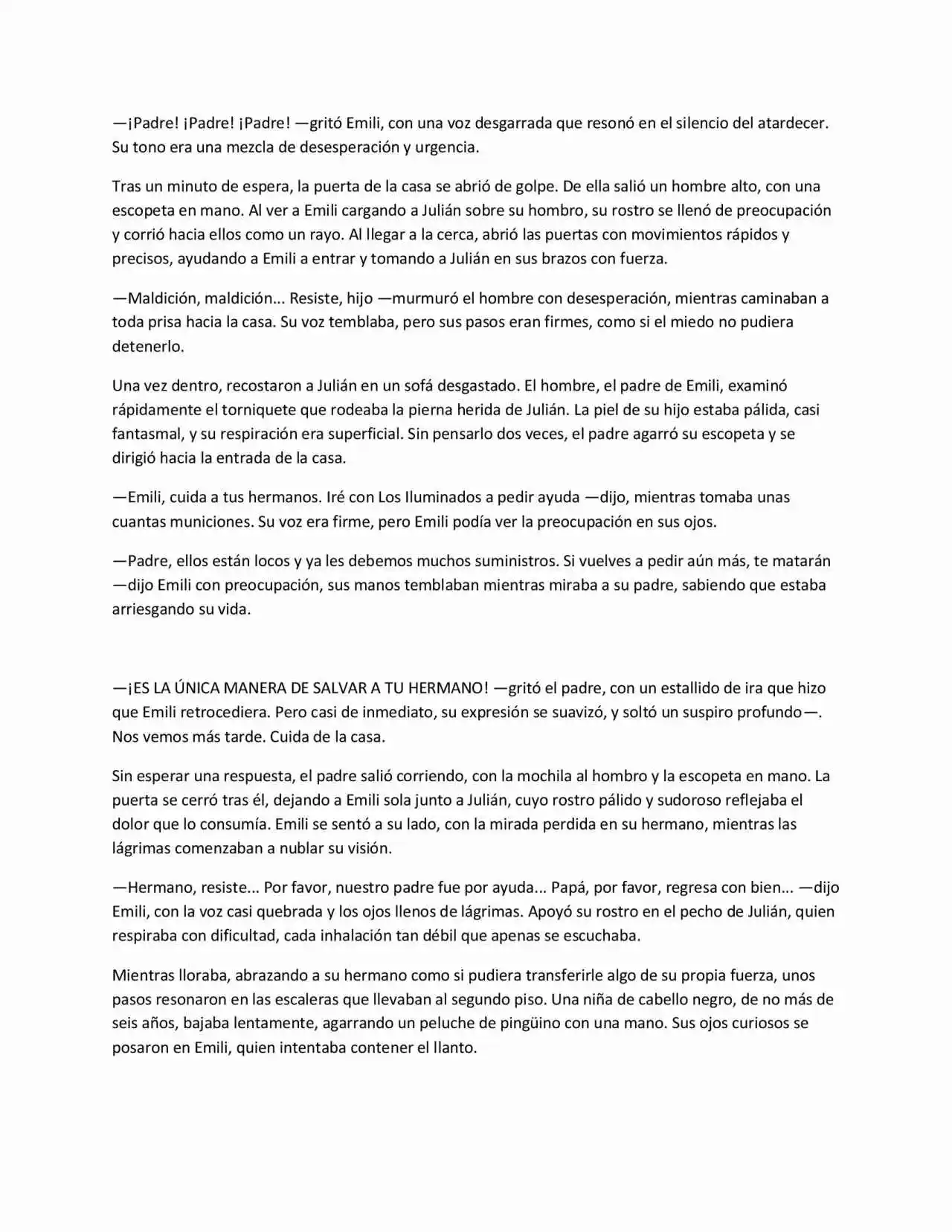 Líneas Rojas (Novela) - Capítulo 3 - Página 6 - LectorTMOo