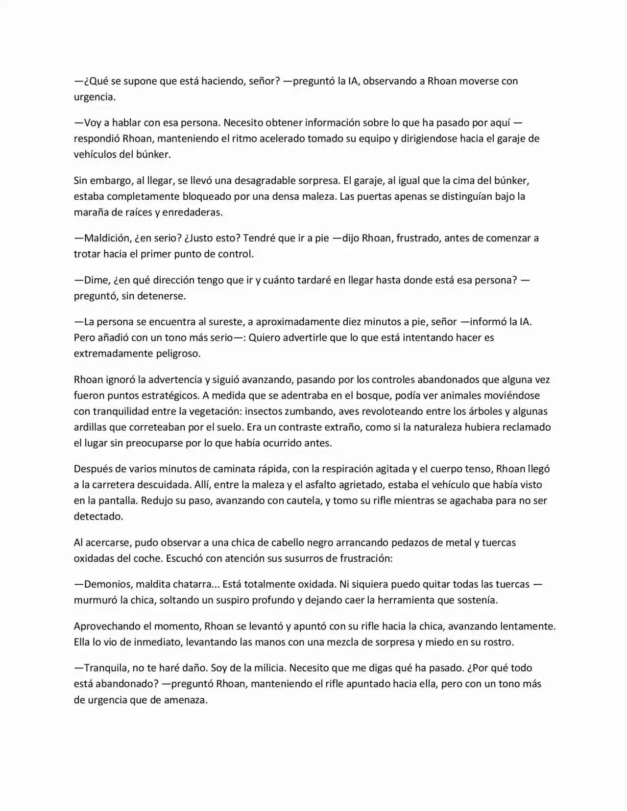 Líneas Rojas (Novela) - Capítulo 3 - Página 10 - LectorTMOo