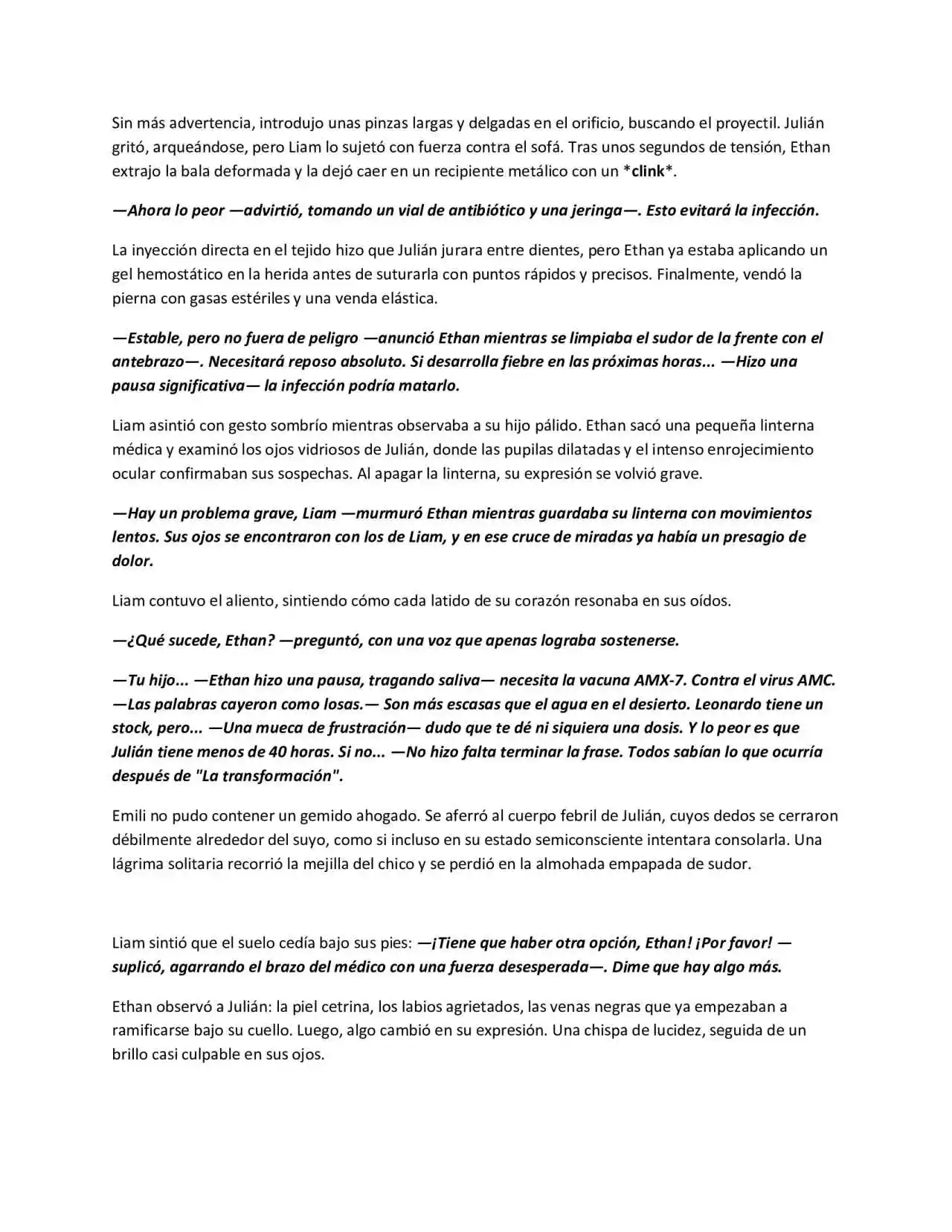 Líneas Rojas (Novela) - Capítulo 4 - Página 3 - LectorTMOo