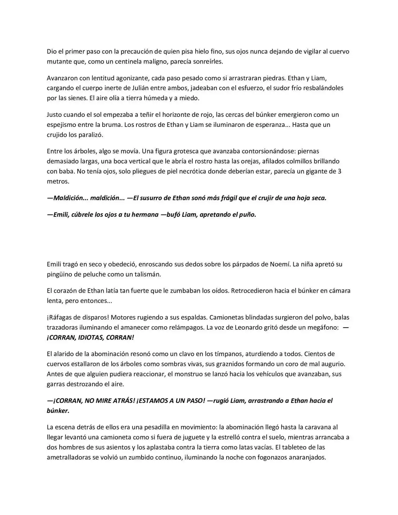 Líneas Rojas (Novela) - Capítulo 4 - Página 7 - LectorTMOo