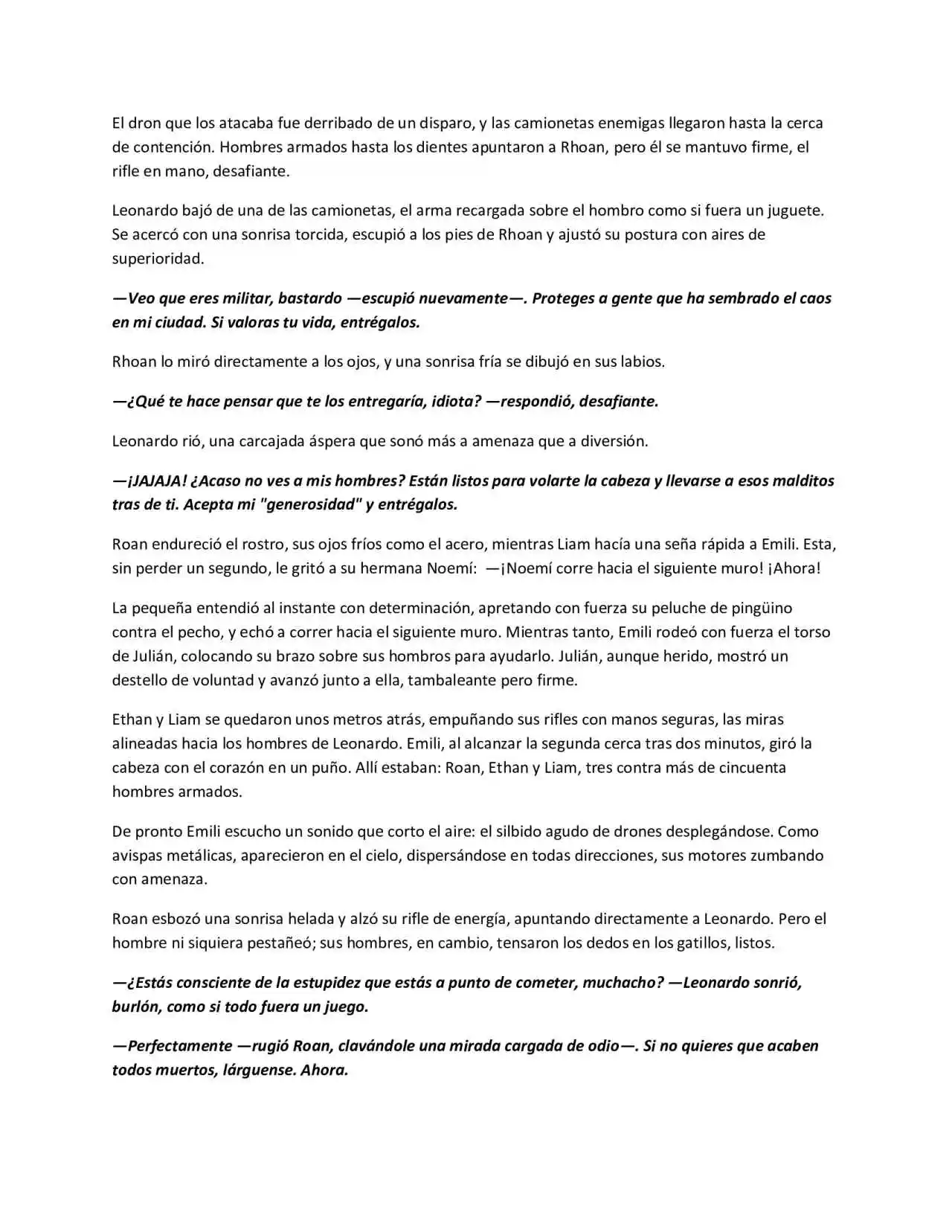 Líneas Rojas (Novela) - Capítulo 4 - Página 9 - LectorTMOo