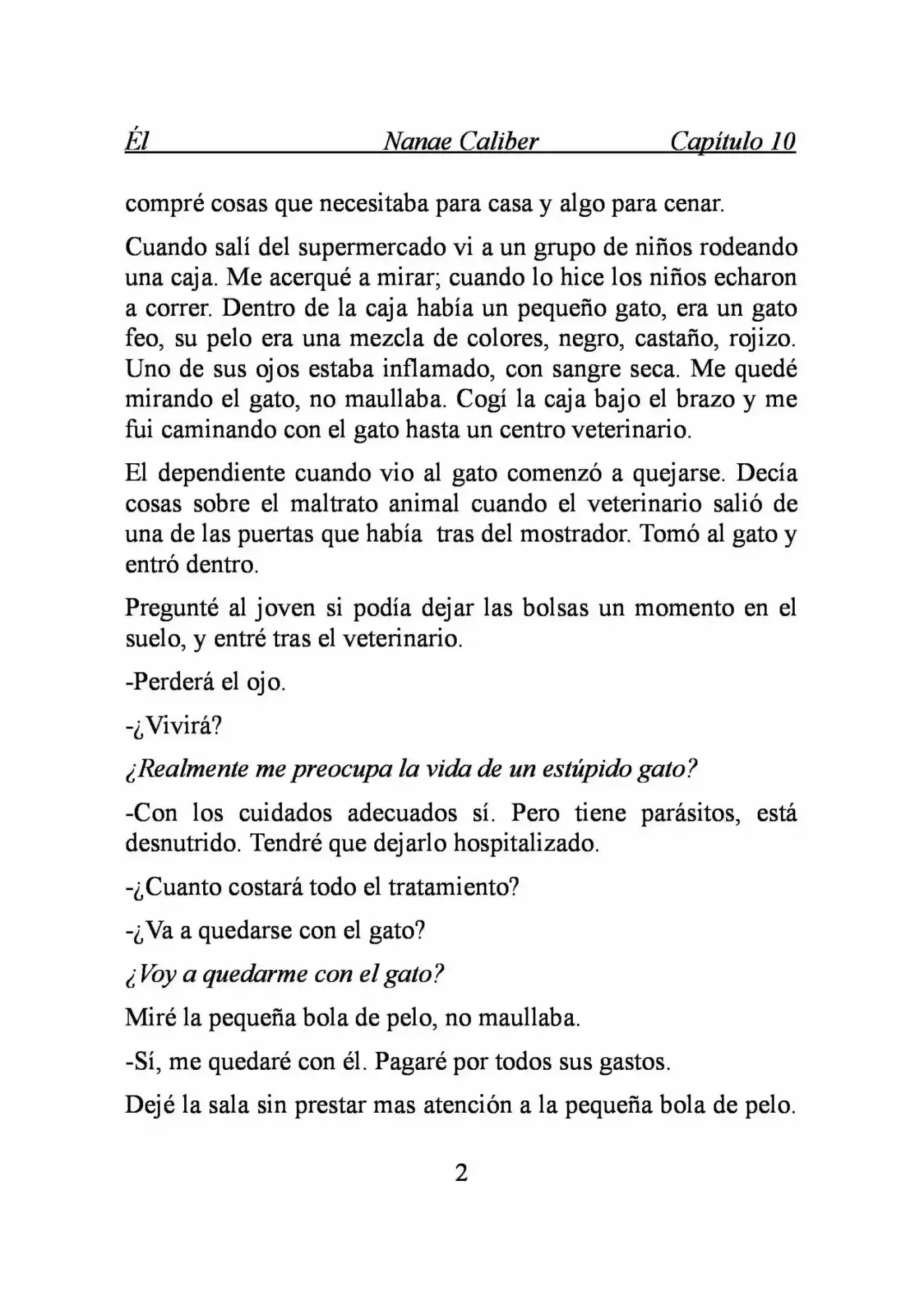 ÉL (Novela) - Capítulo 10 - Página 2 - LectorTMOo