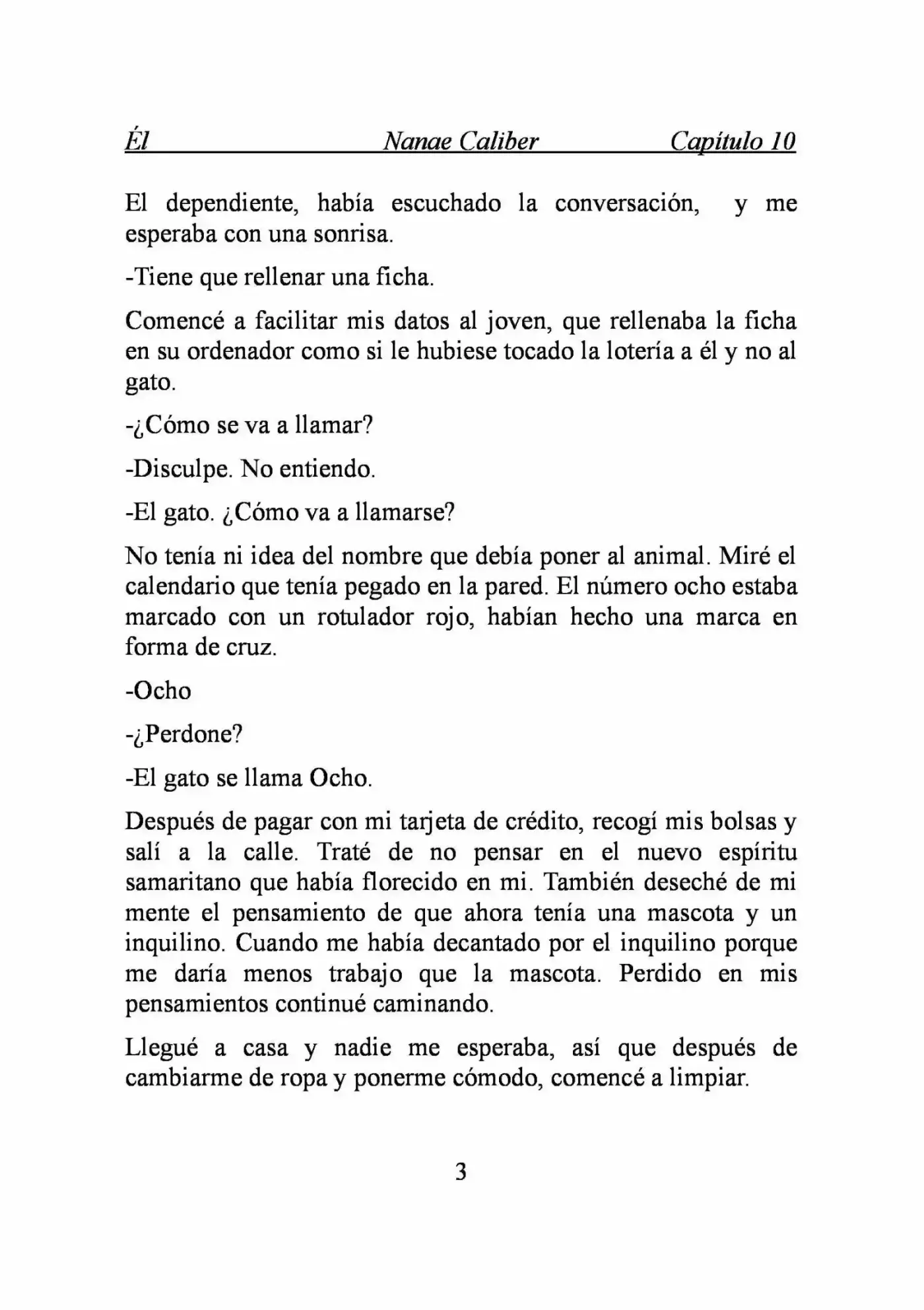 ÉL (Novela) - Capítulo 10 - Página 3 - LectorTMOo