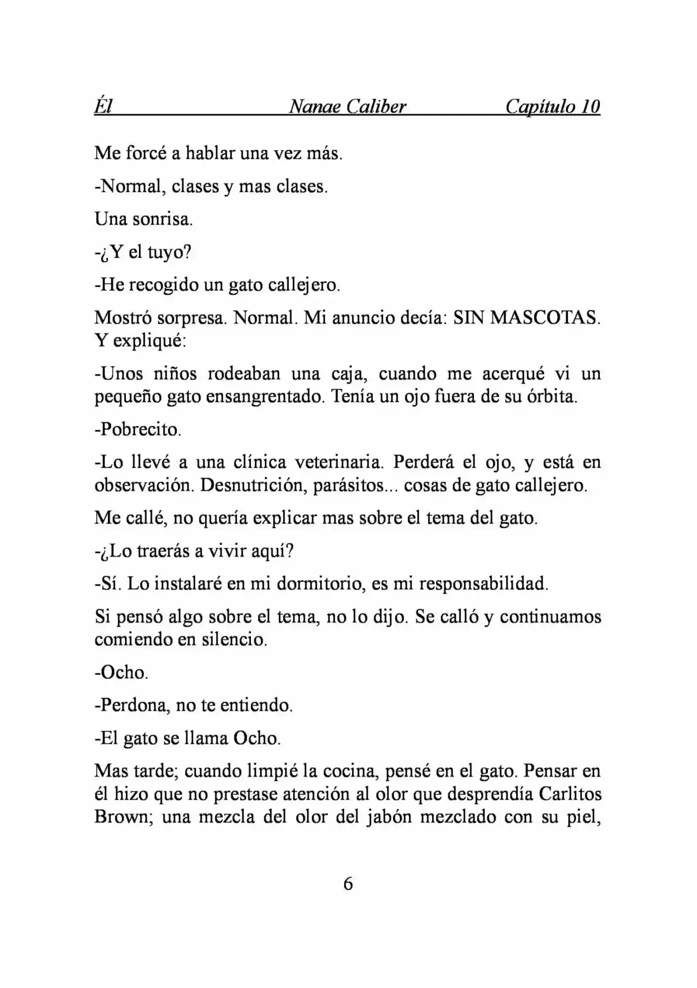 ÉL (Novela) - Capítulo 10 - Página 6 - LectorTMOo