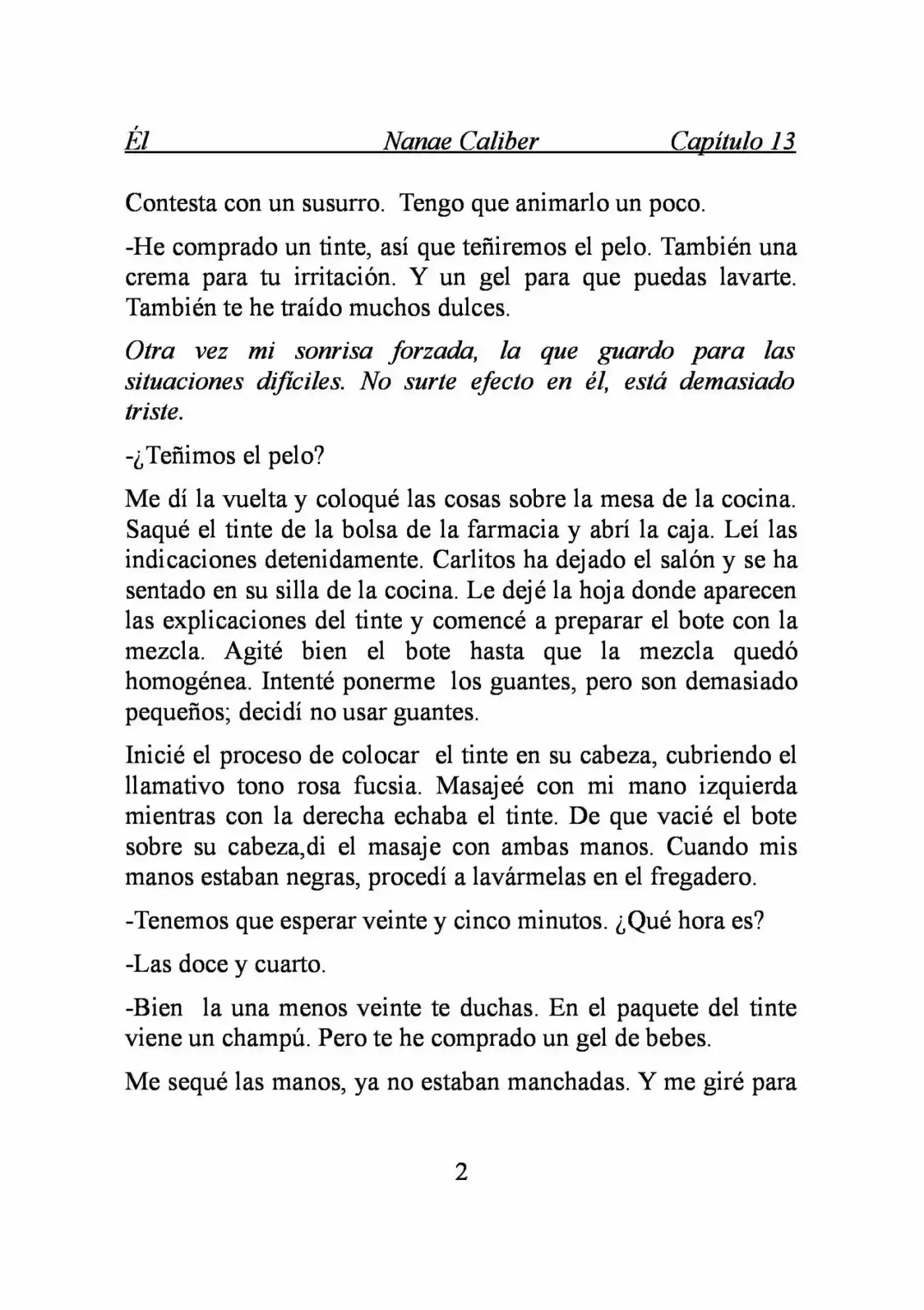 ÉL (Novela) - Capítulo 13 - Página 2 - LectorTMOo