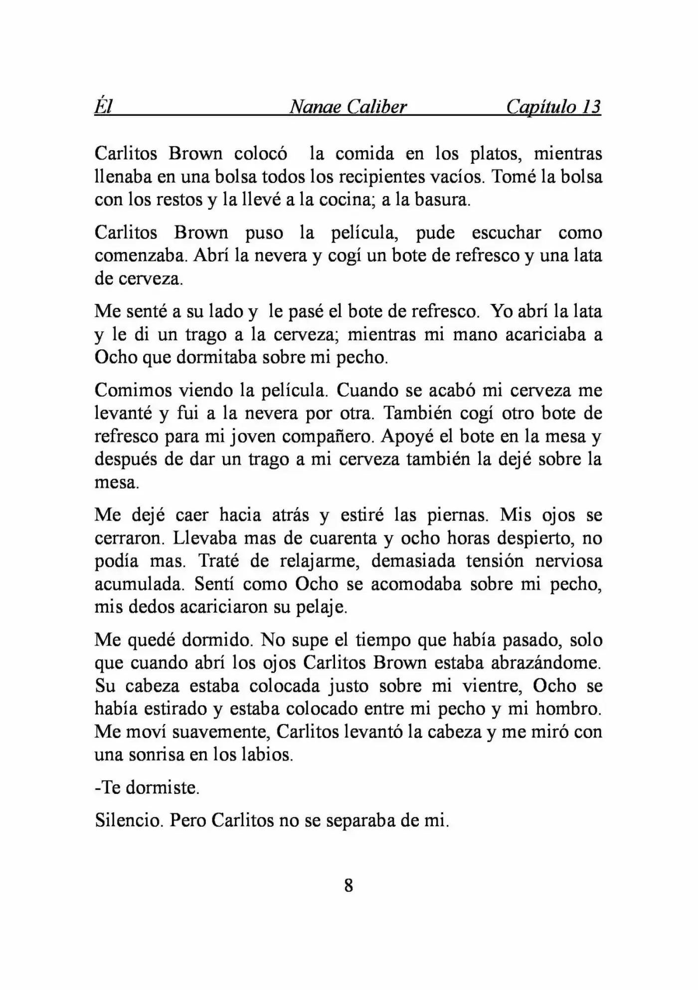 ÉL (Novela) - Capítulo 13 - Página 8 - LectorTMOo