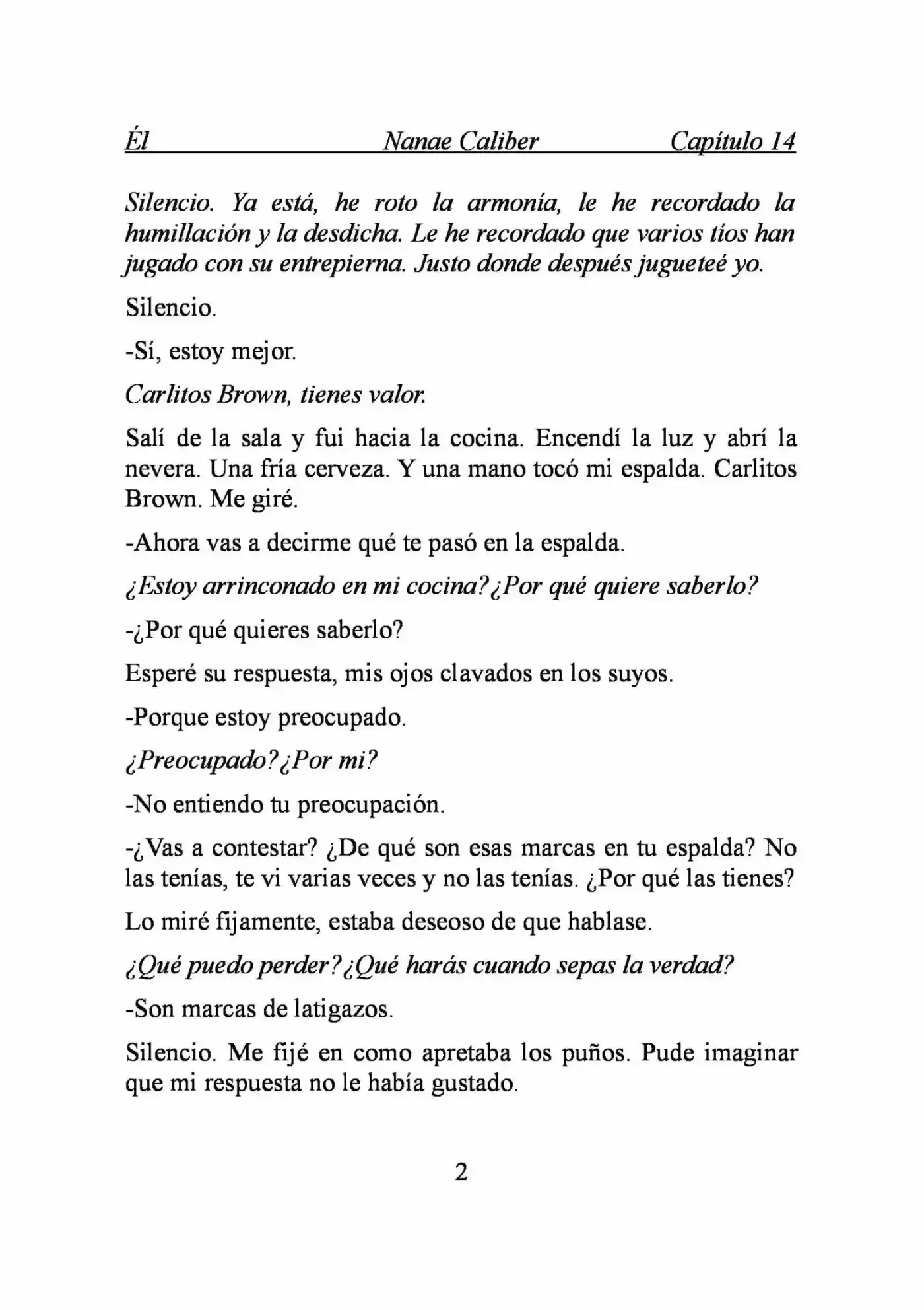 ÉL (Novela) - Capítulo 14 - Página 2 - LectorTMOo