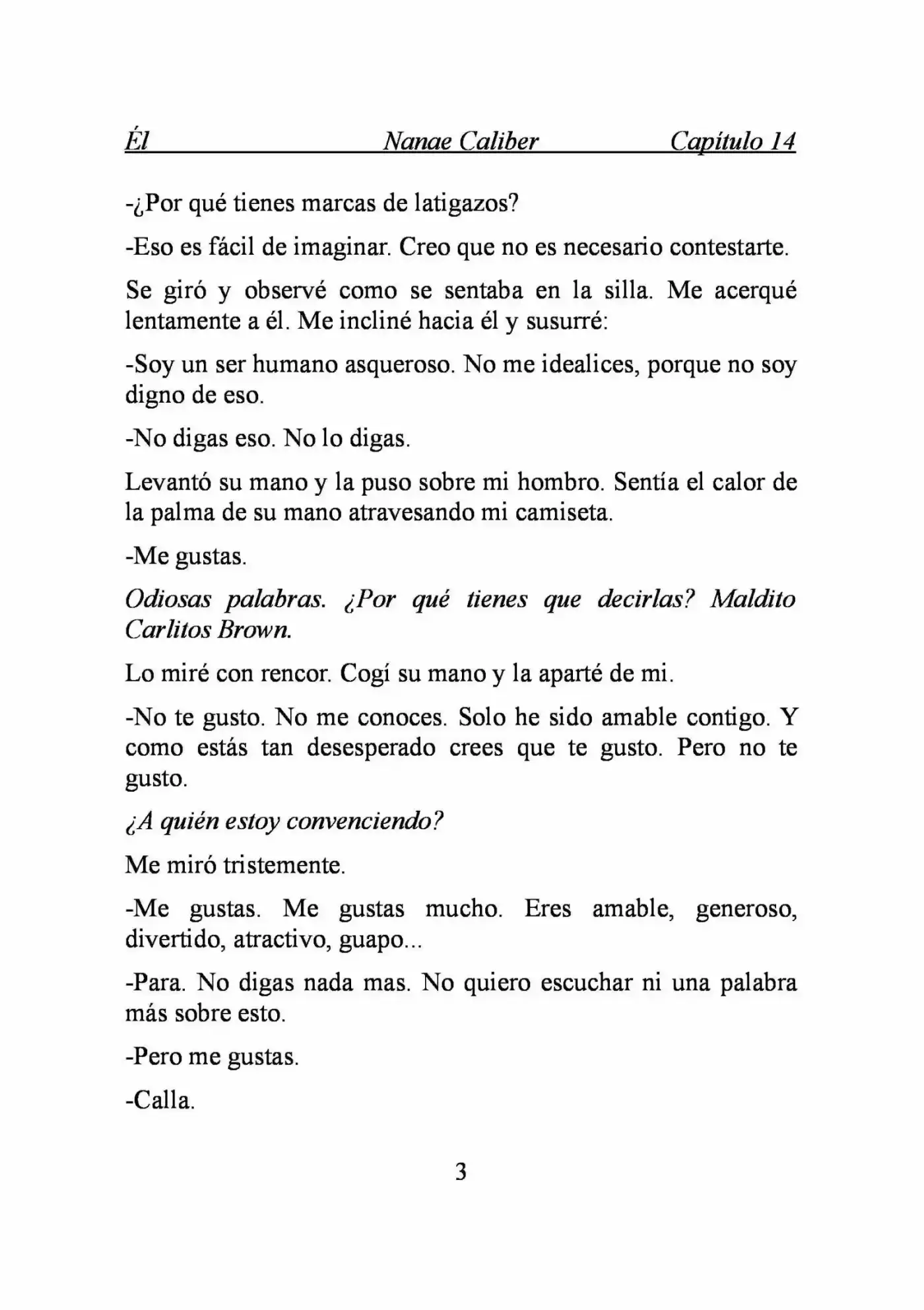ÉL (Novela) - Capítulo 14 - Página 3 - LectorTMOo