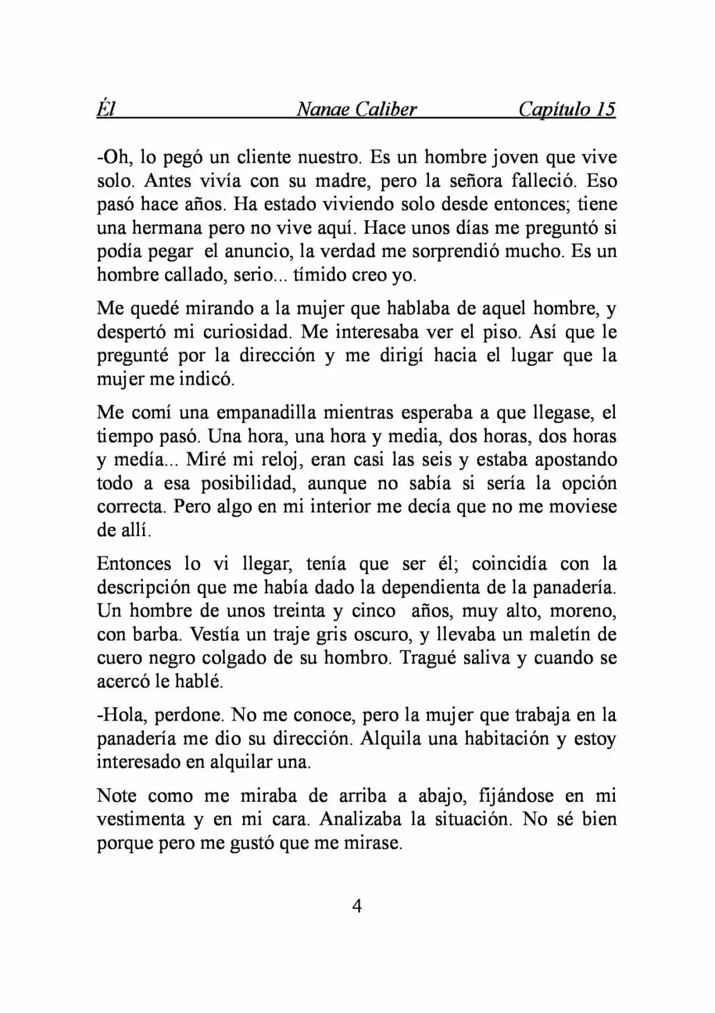 ÉL (Novela) - Capítulo 15 - Página 4 - LectorTMOo