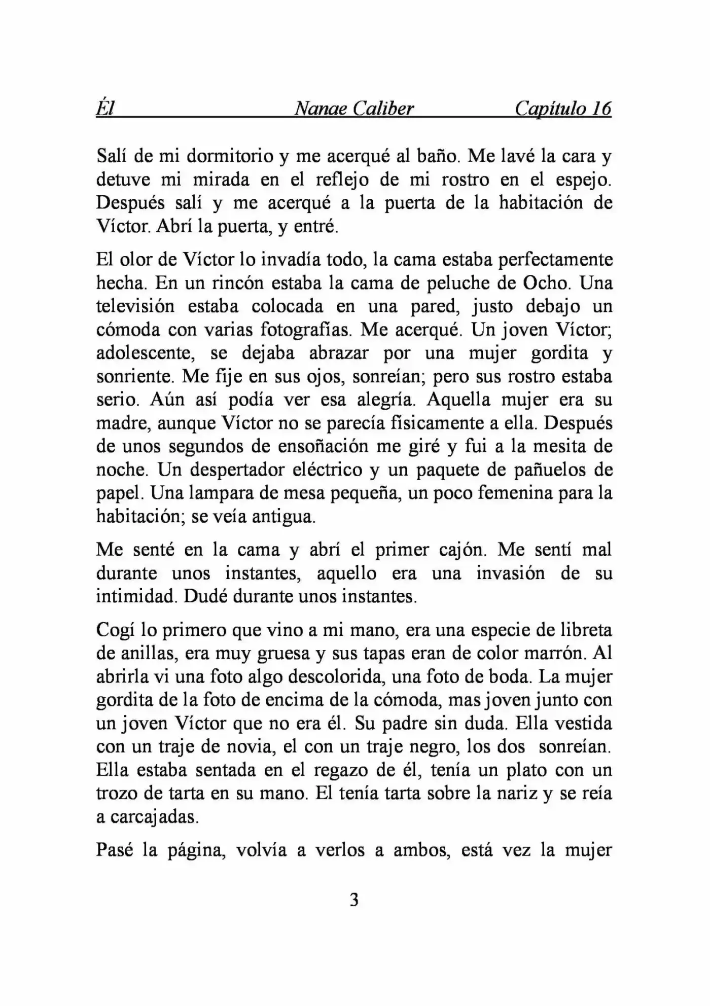 ÉL (Novela) - Capítulo 16 - Página 3 - LectorTMOo