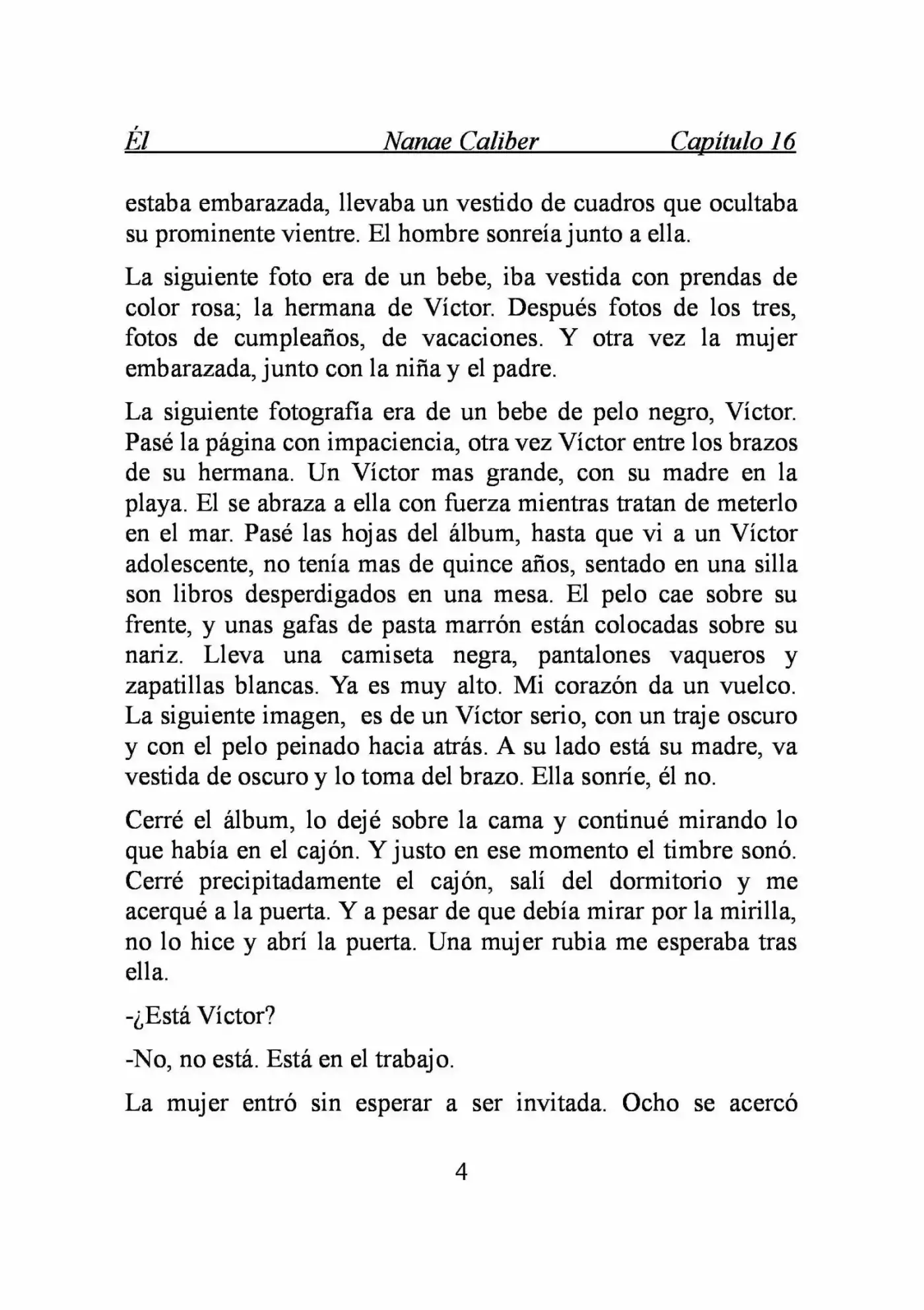 ÉL (Novela) - Capítulo 16 - Página 4 - LectorTMOo
